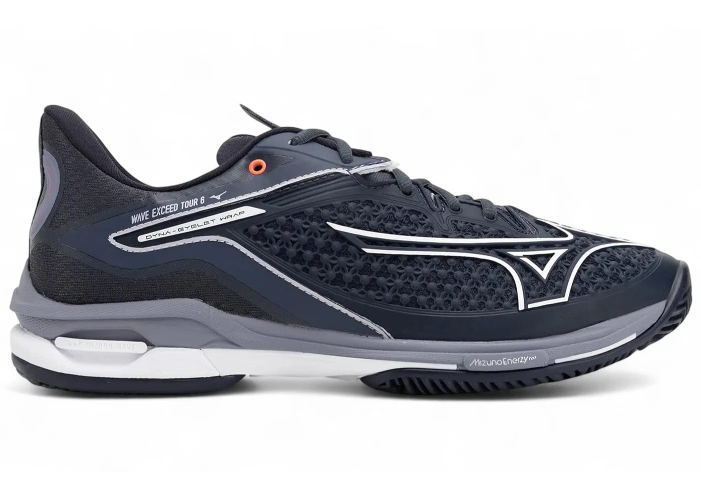 Mizuno Wave Exceed Tour 6 Cc Odyssey Gray White Blue Granite