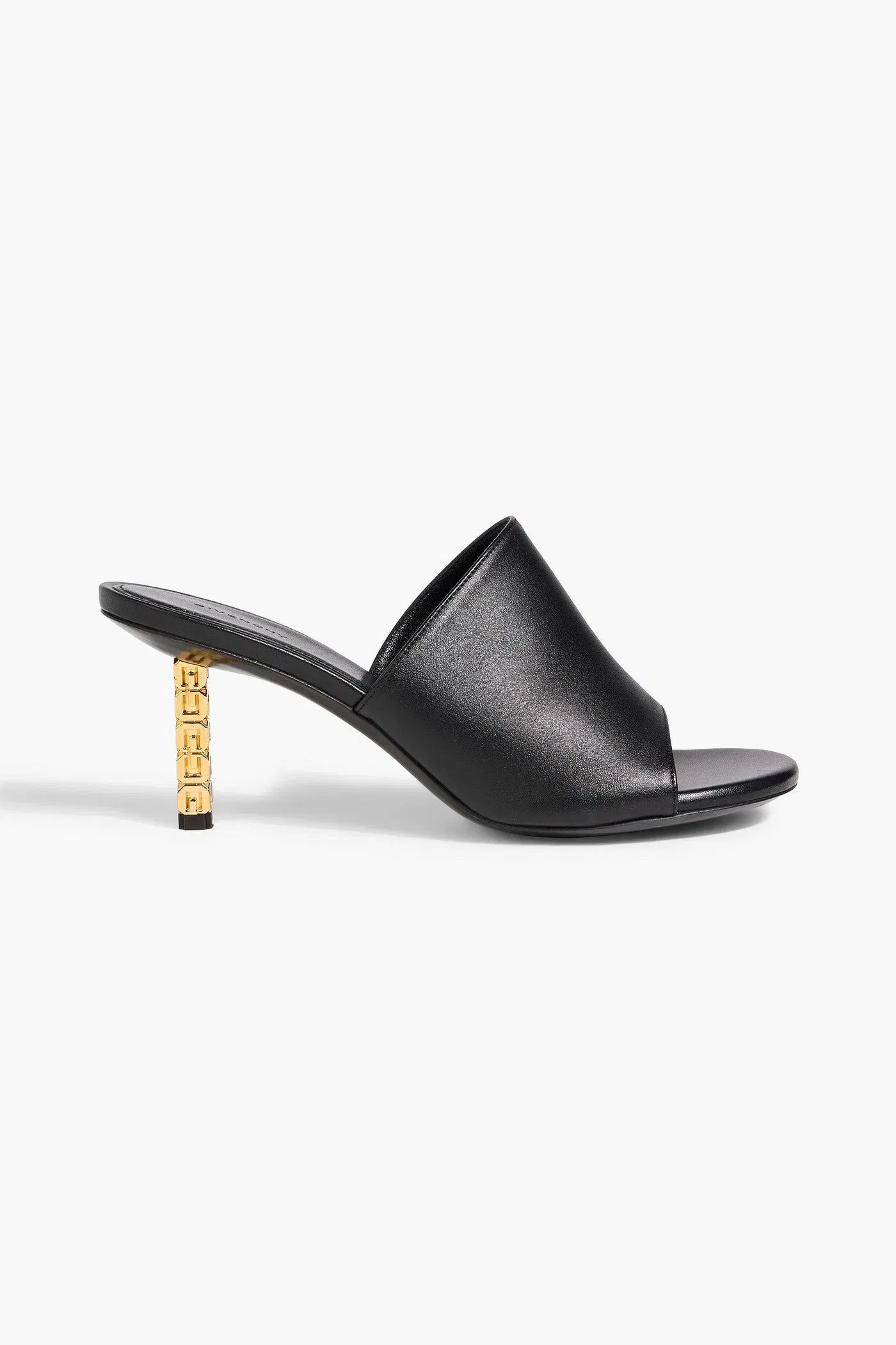 Givenchy G Cube Leather Mules Black Women's