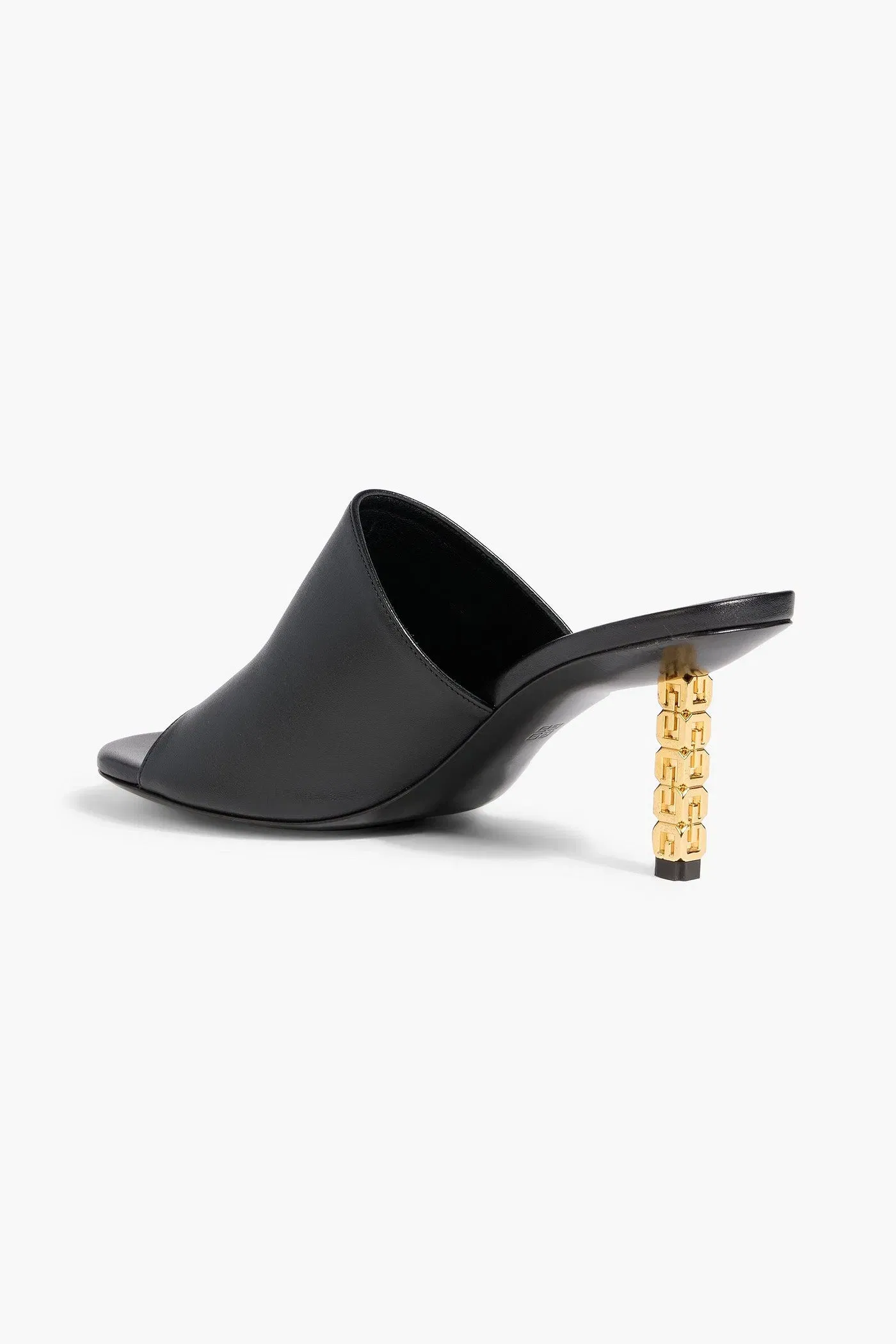 Givenchy G Cube Leather Mules Black Women's