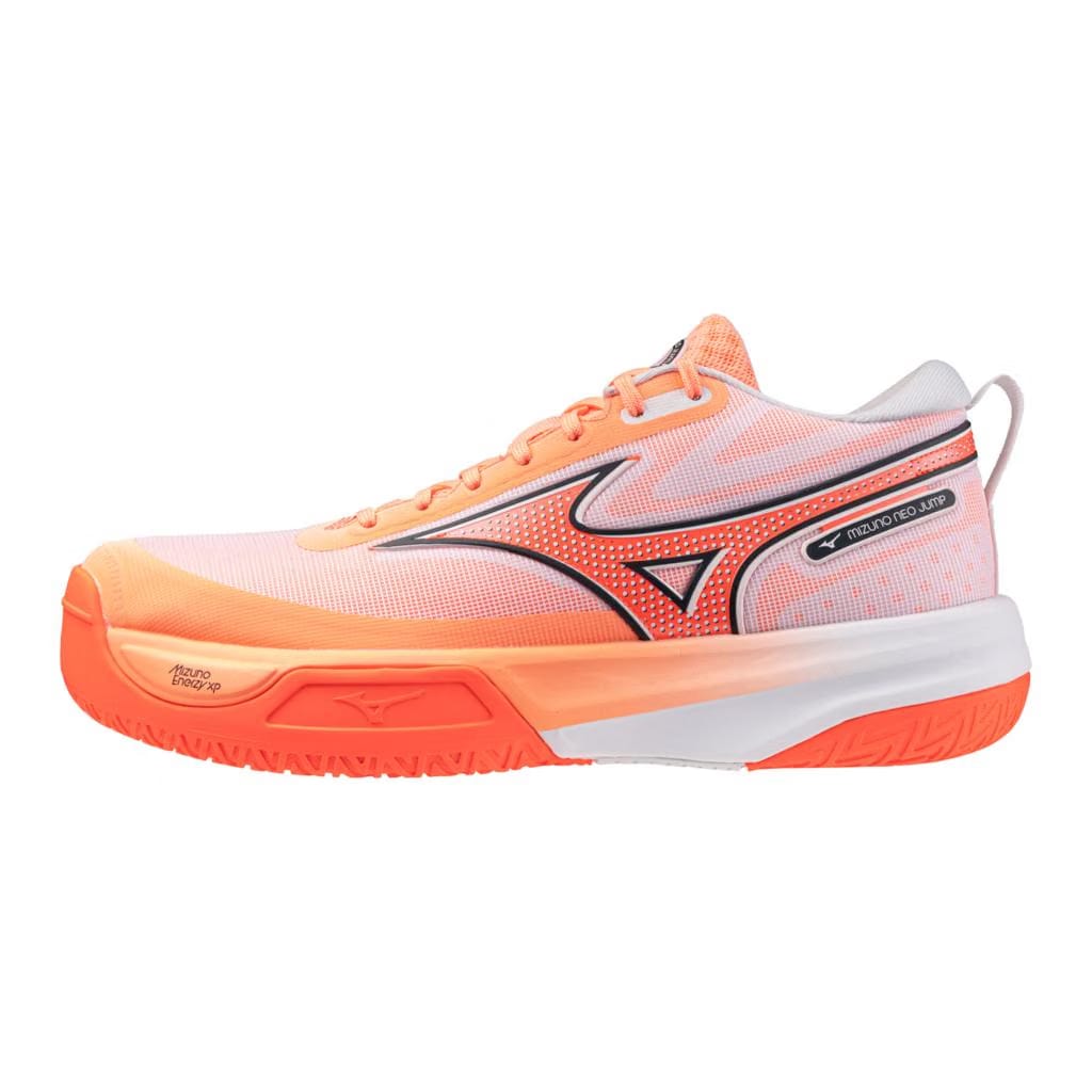 Mizuno Neo Jump Unisex Volleyball Shoe Coral Lava Orange
