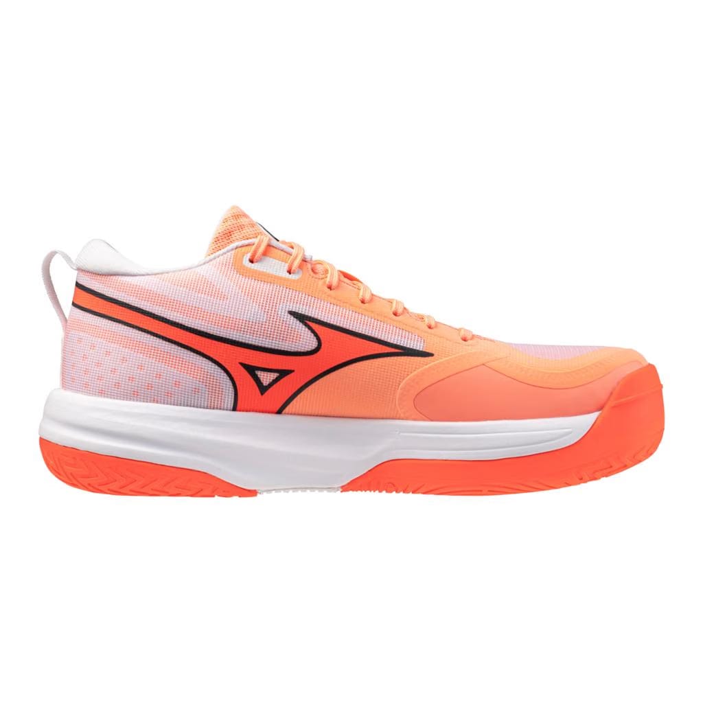 Mizuno Neo Jump Unisex Volleyball Shoe Coral Lava Orange