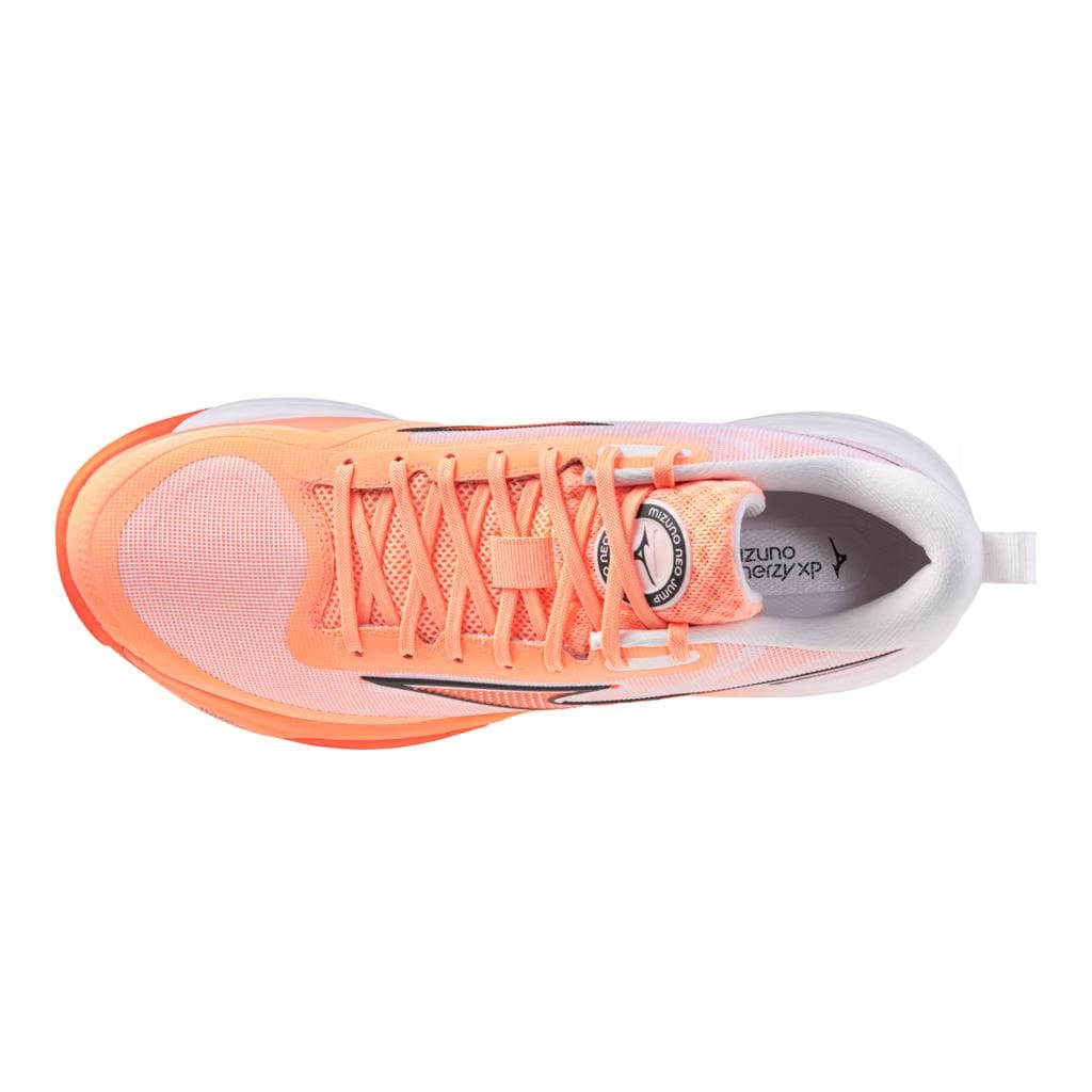 Mizuno Neo Jump Unisex Volleyball Shoe Coral Lava Orange