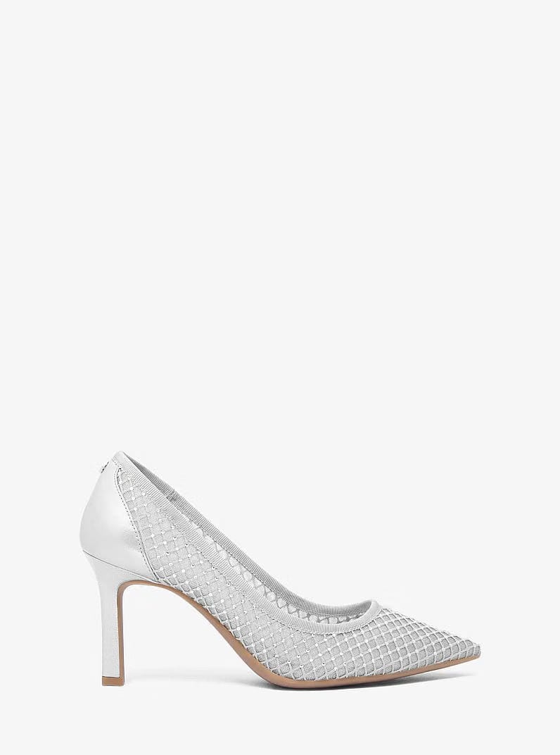 Michael Kors Willa Embellished Mesh Pump