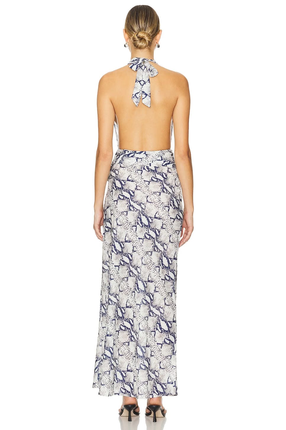 superdown Cynthia Maxi Dress in Snake Multi