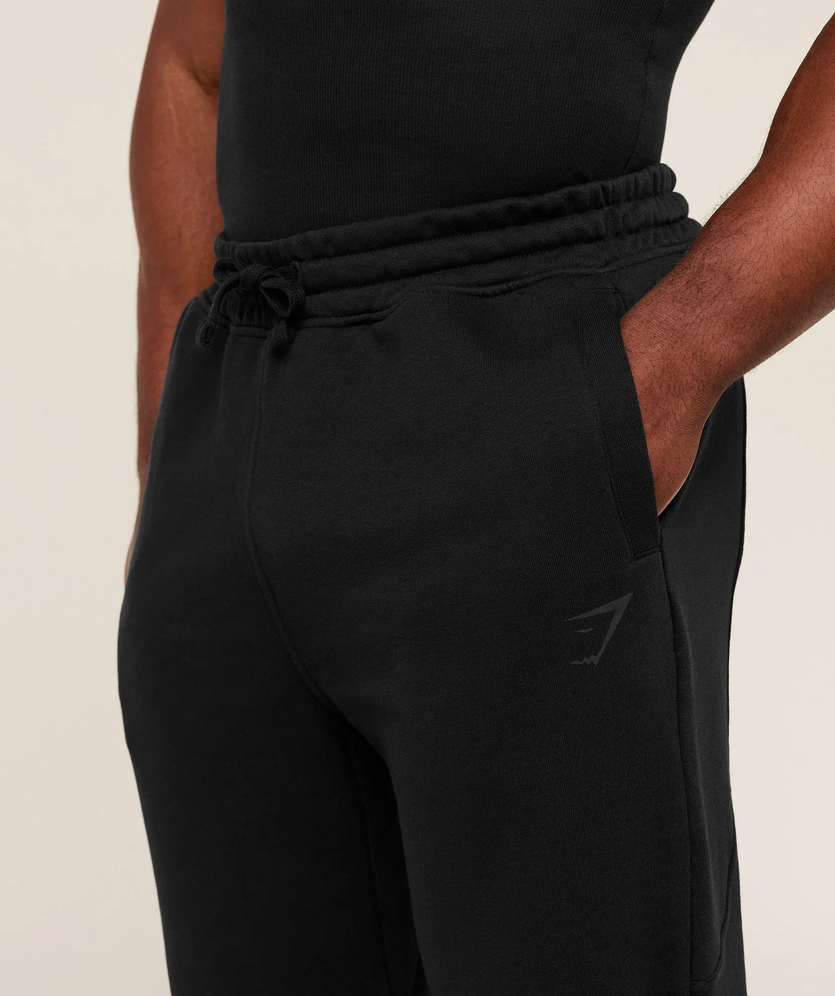 Gymshark Power Straight Leg Pants - GS Black/GS Asphalt Grey