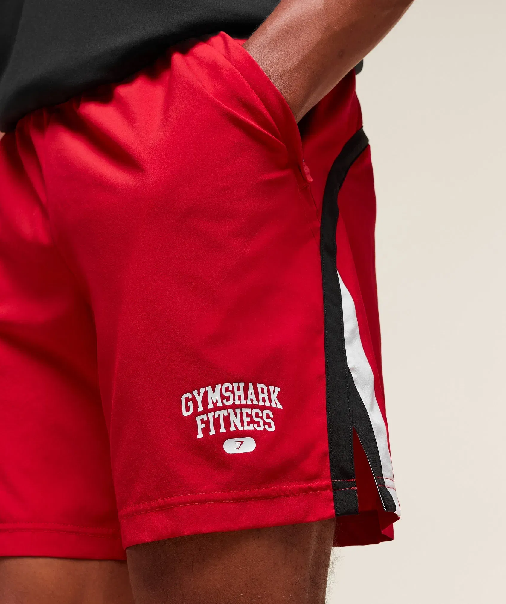 Gymshark Campus 7" Shorts - Conditioning Red