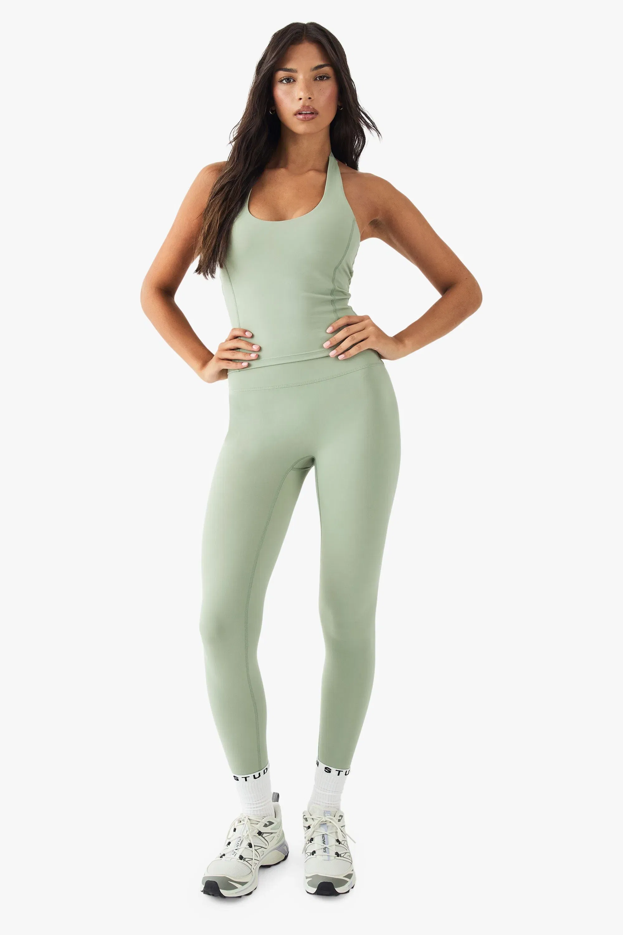 DSGN Studio Ultra Sculpt Halterneck Sports Top