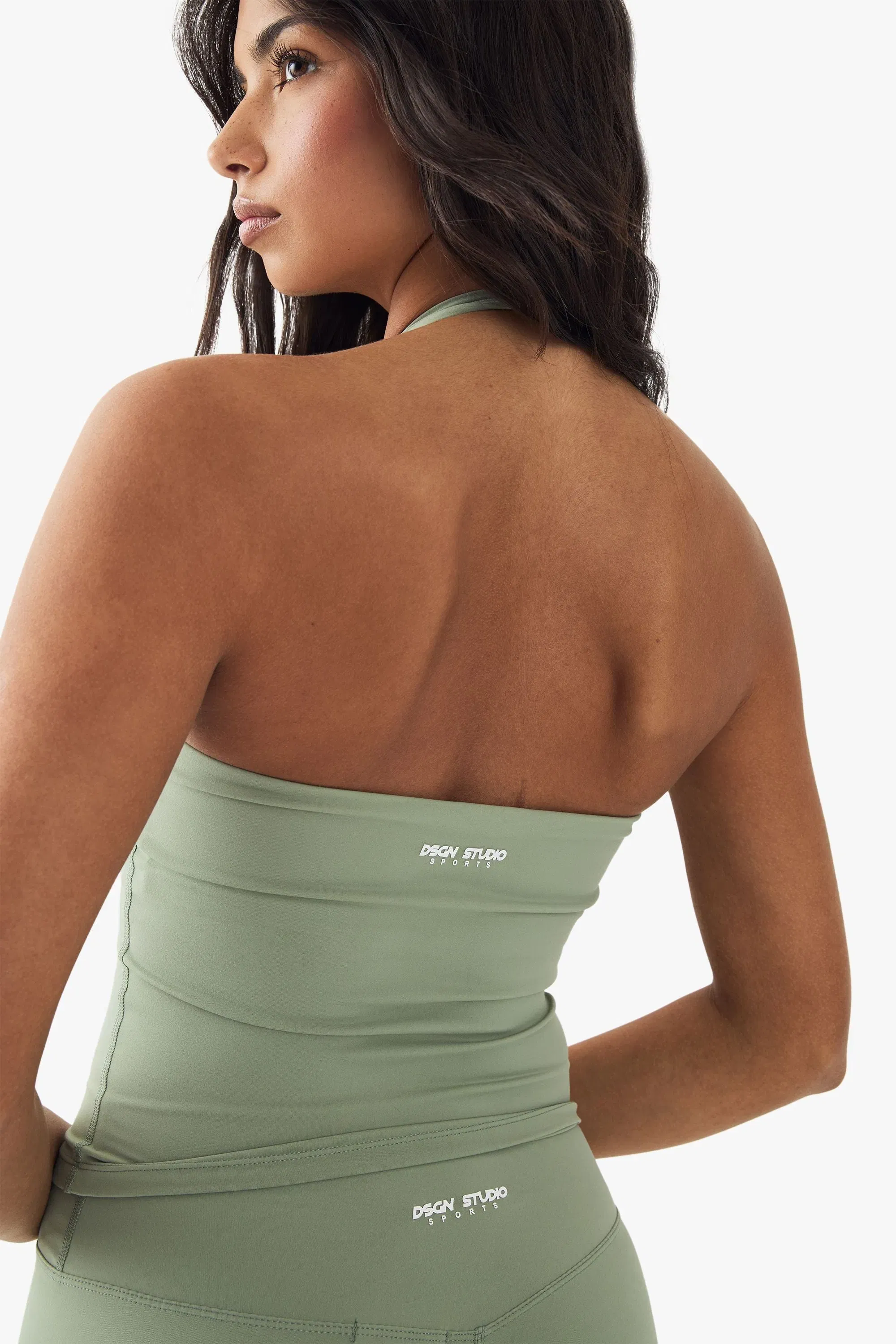 DSGN Studio Ultra Sculpt Halterneck Sports Top
