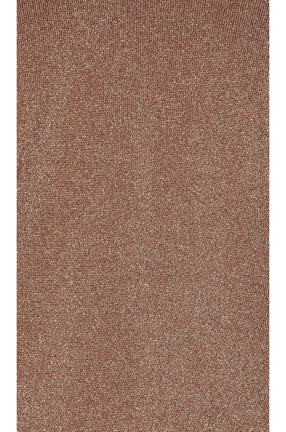 superdown Aura Mini Dress in Mocha Metallic