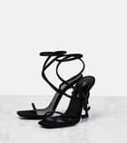 Saint Laurent - Opyum 110 crystal-embellished sandals