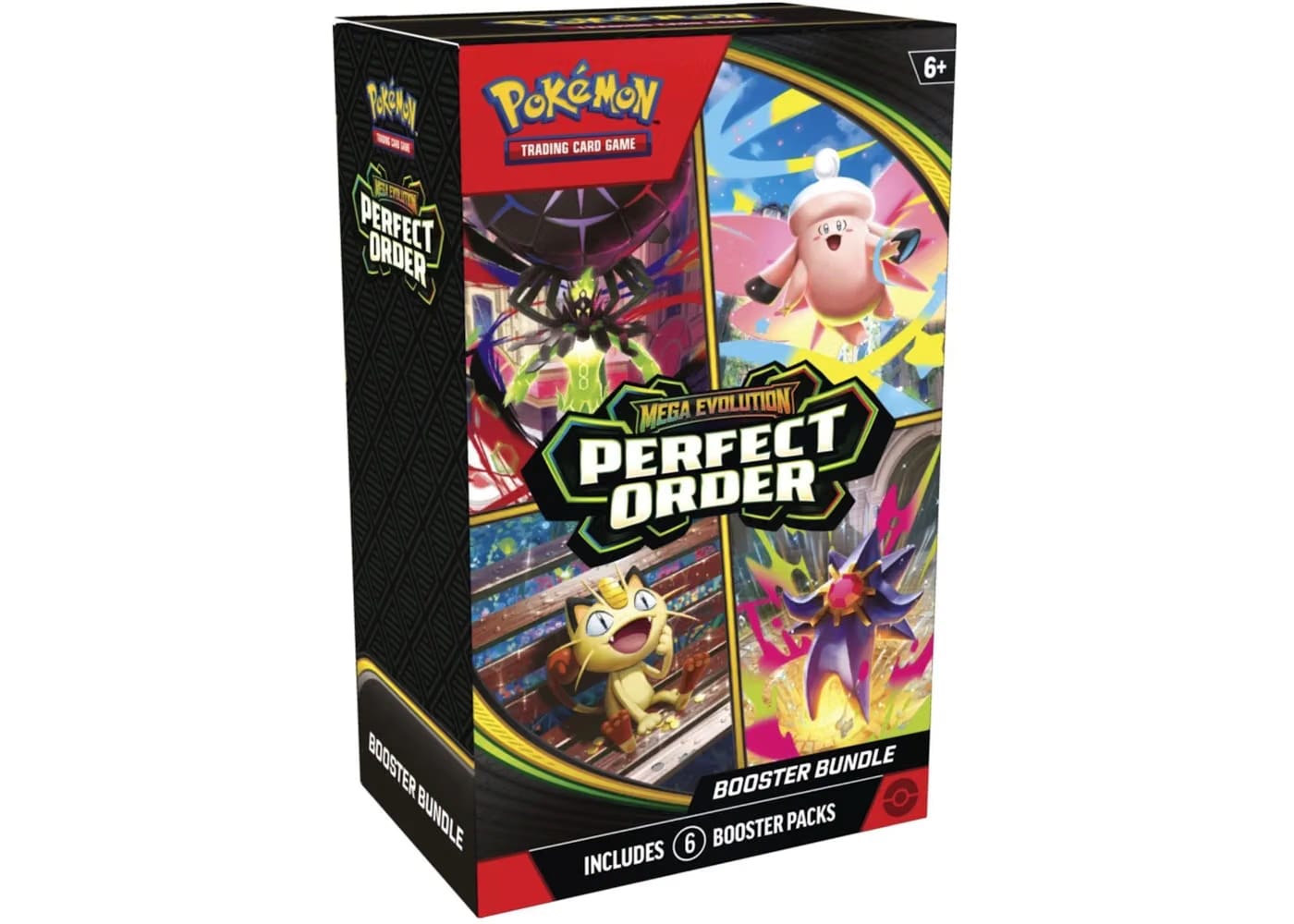 2026 Pokemon Mega Evolution Perfect Order Booster Bundle