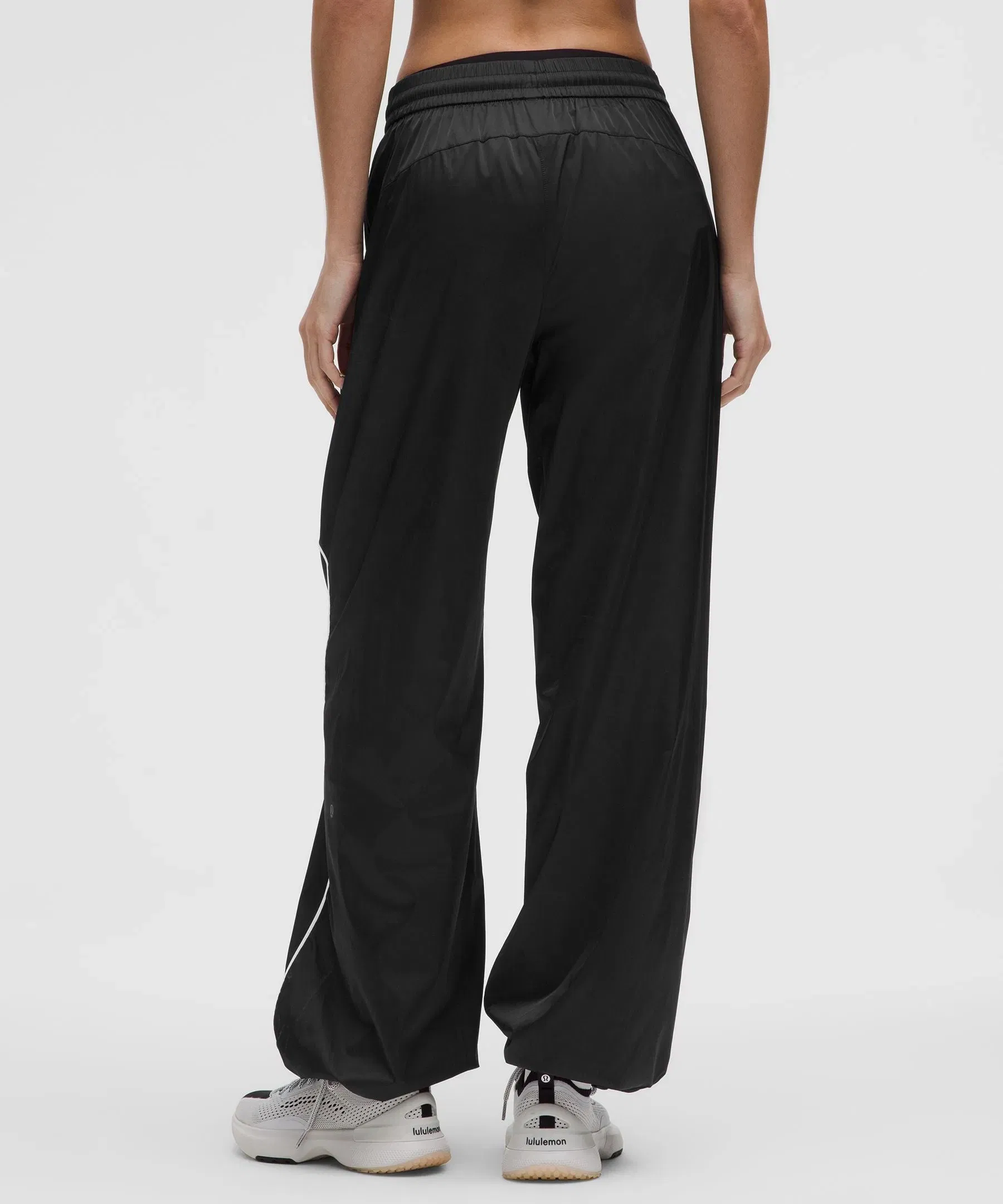 Lululemon Stretch Satin Nylon Mid-Rise Pant