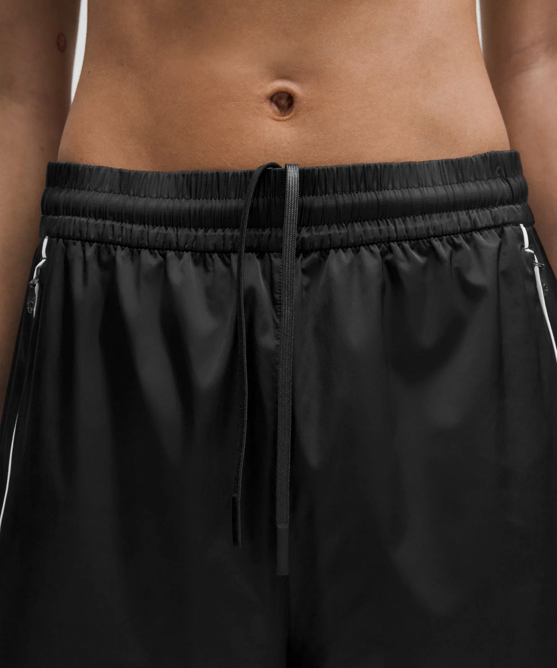 Lululemon Stretch Satin Nylon Mid-Rise Pant