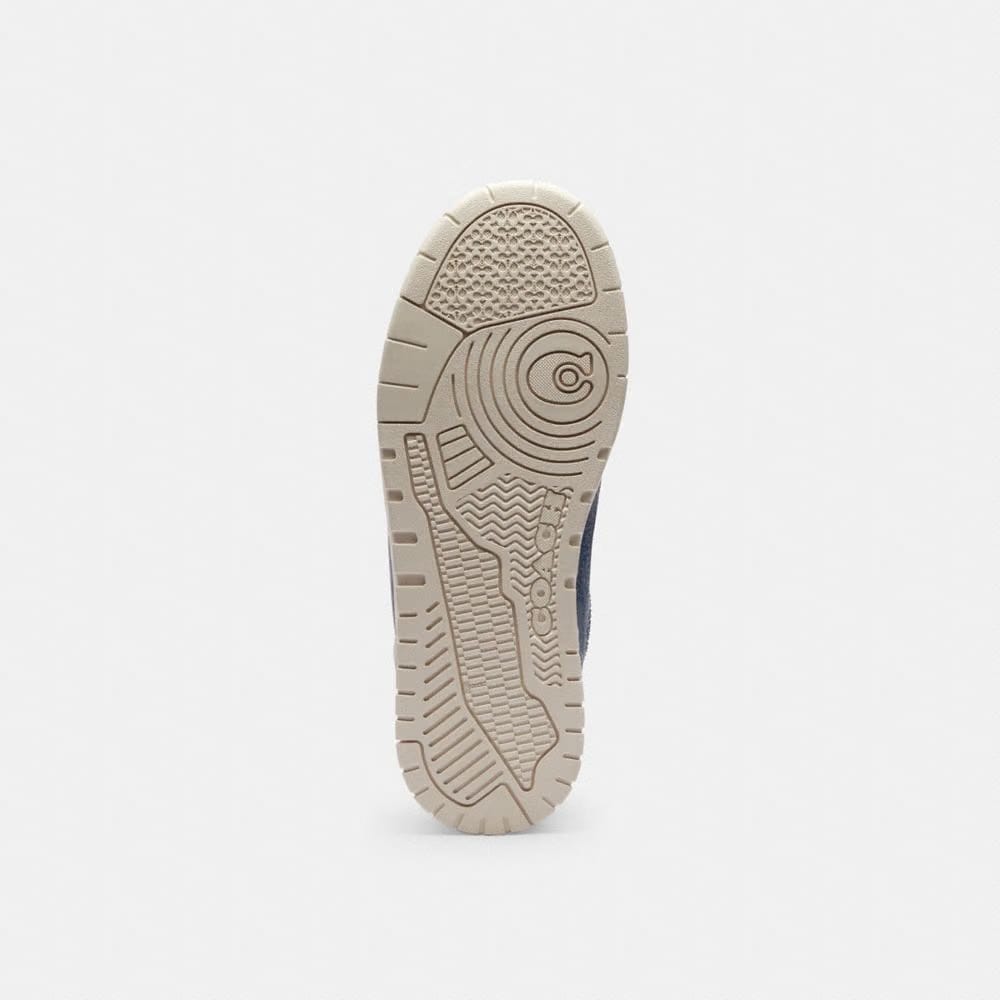 Women's Coach Soho Sneaker In Signature Denim Denim Blue