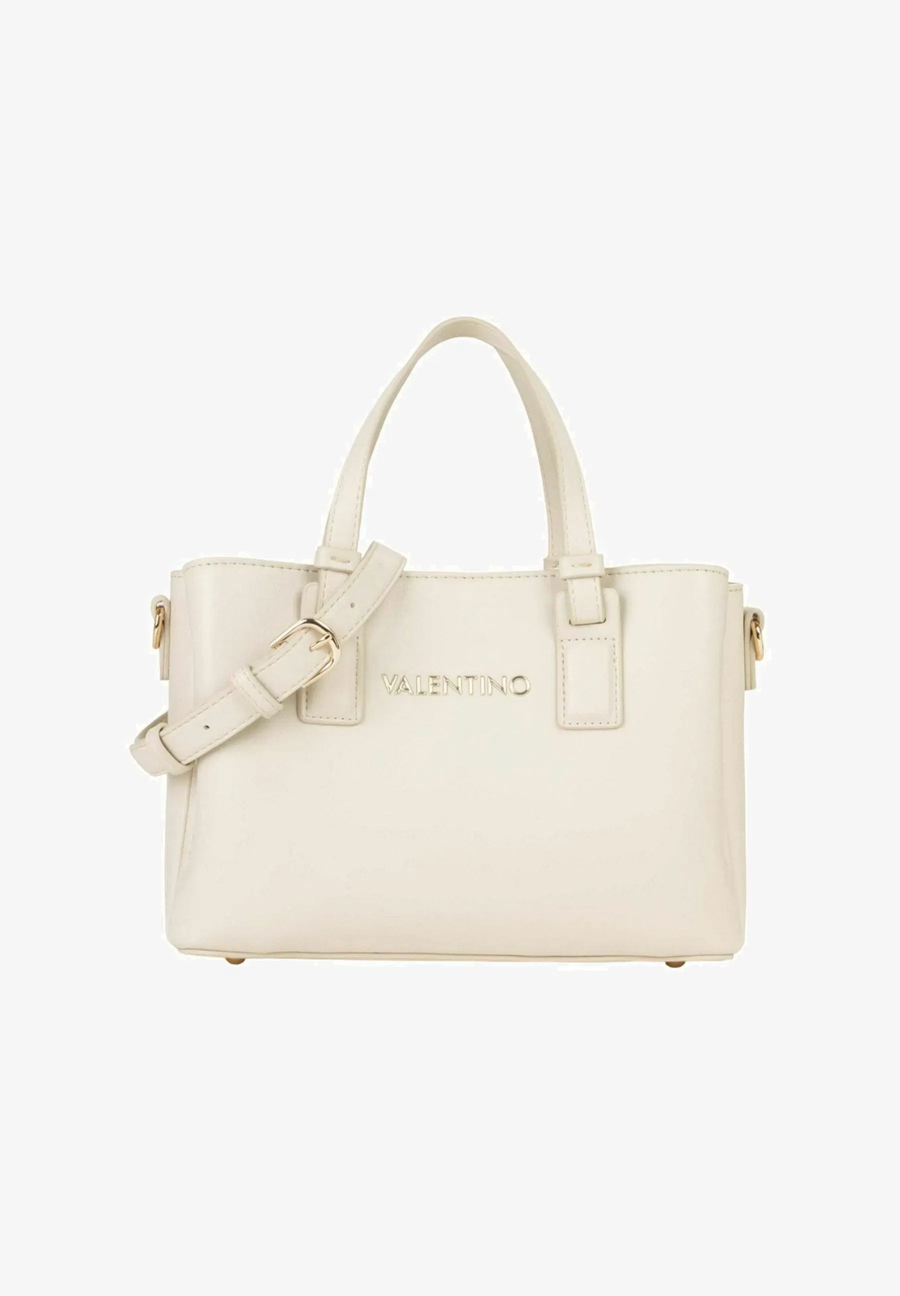 Valentino Bags Clio Re Shopper 26 Cm - Handbag - Ecru