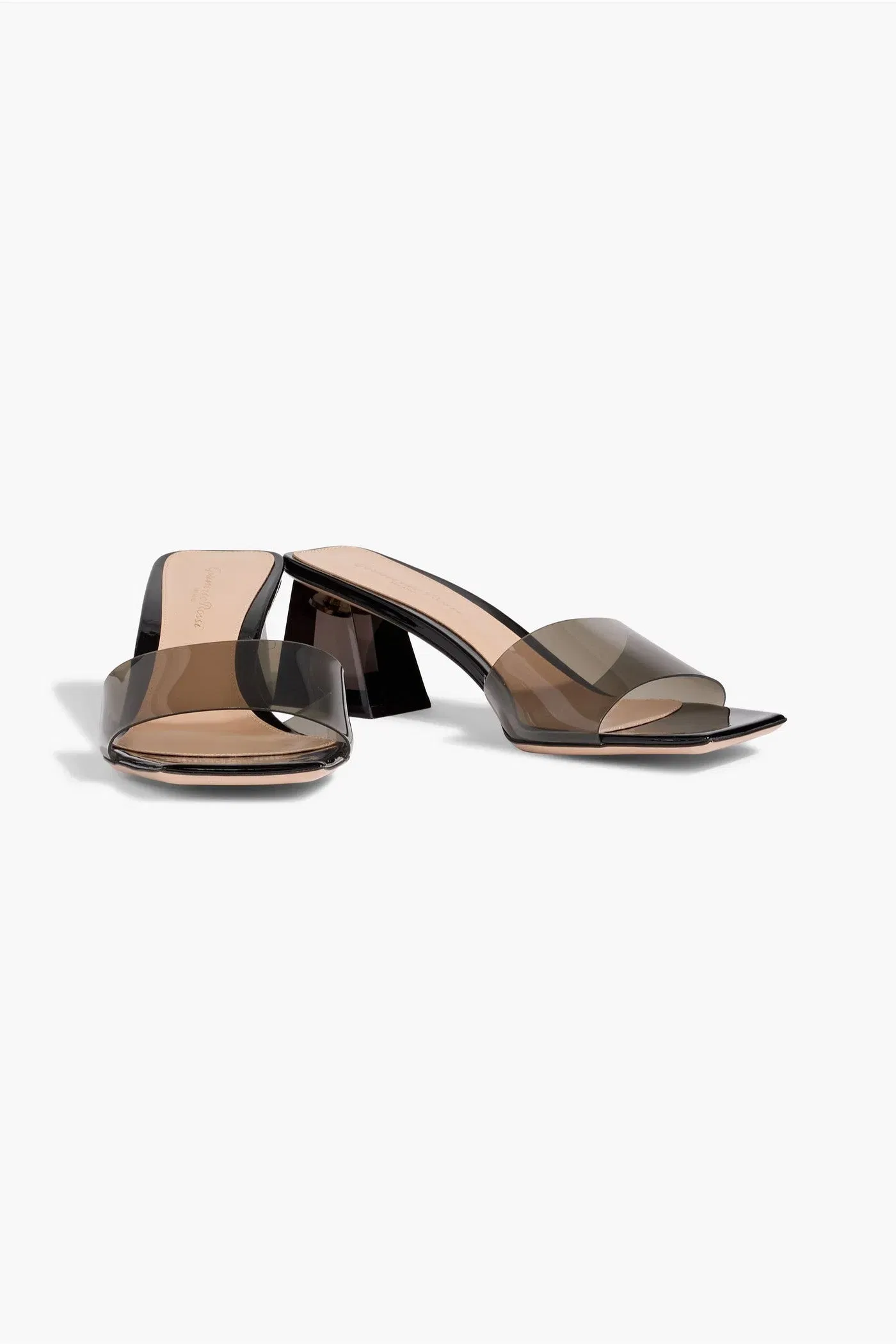 Gianvito Rossi Cosmic 55 Tpu Mules Black Women's