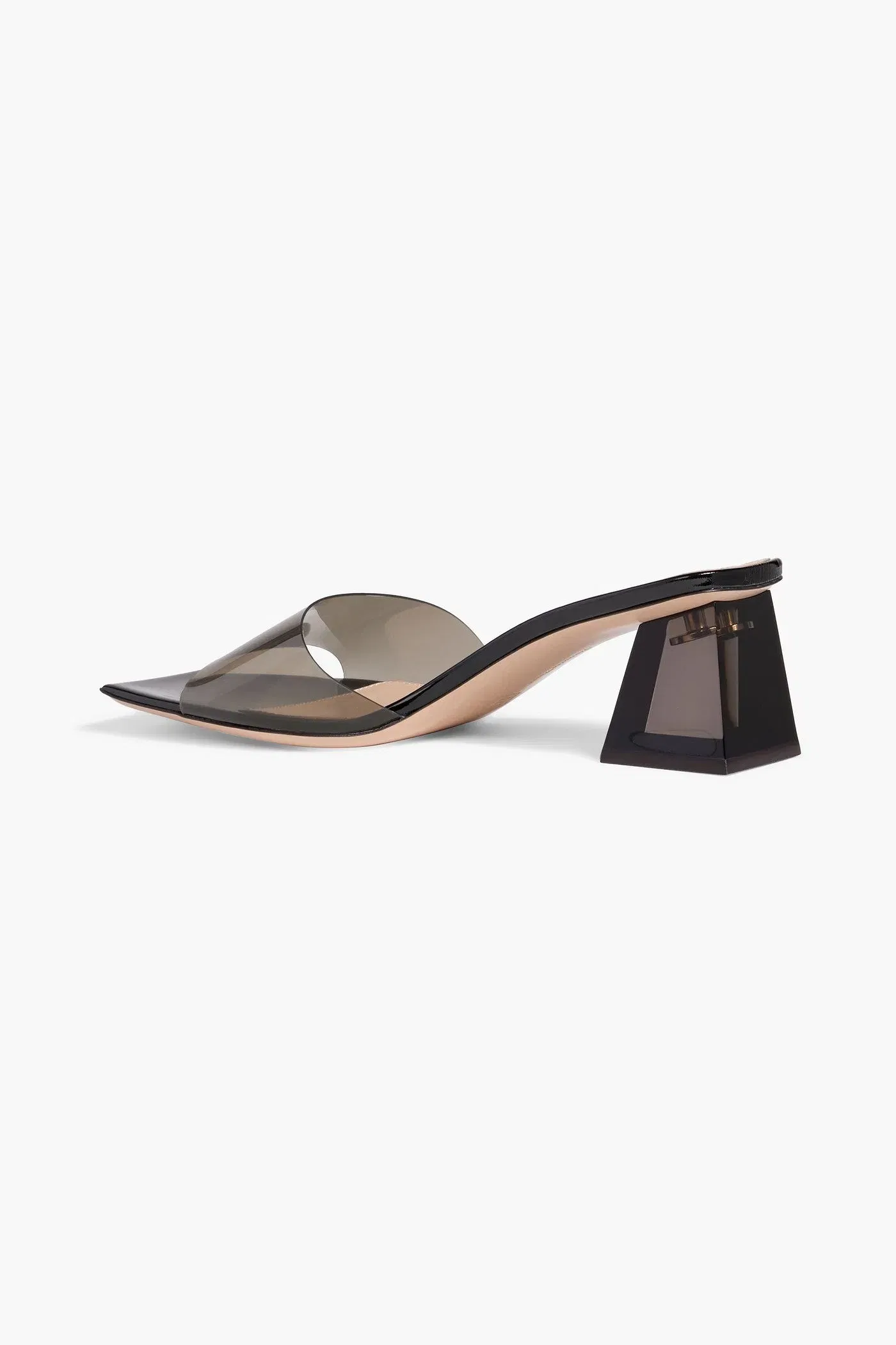 Gianvito Rossi Cosmic 55 Tpu Mules Black Women's