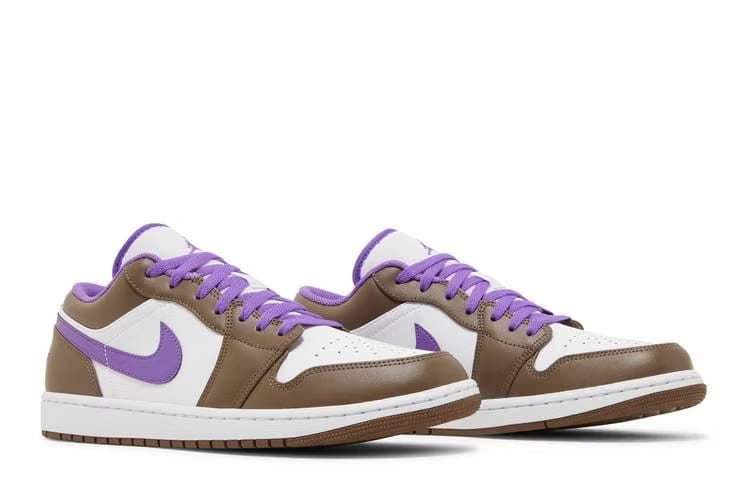 Air Jordan 1 Low Palomino And Wild Berry