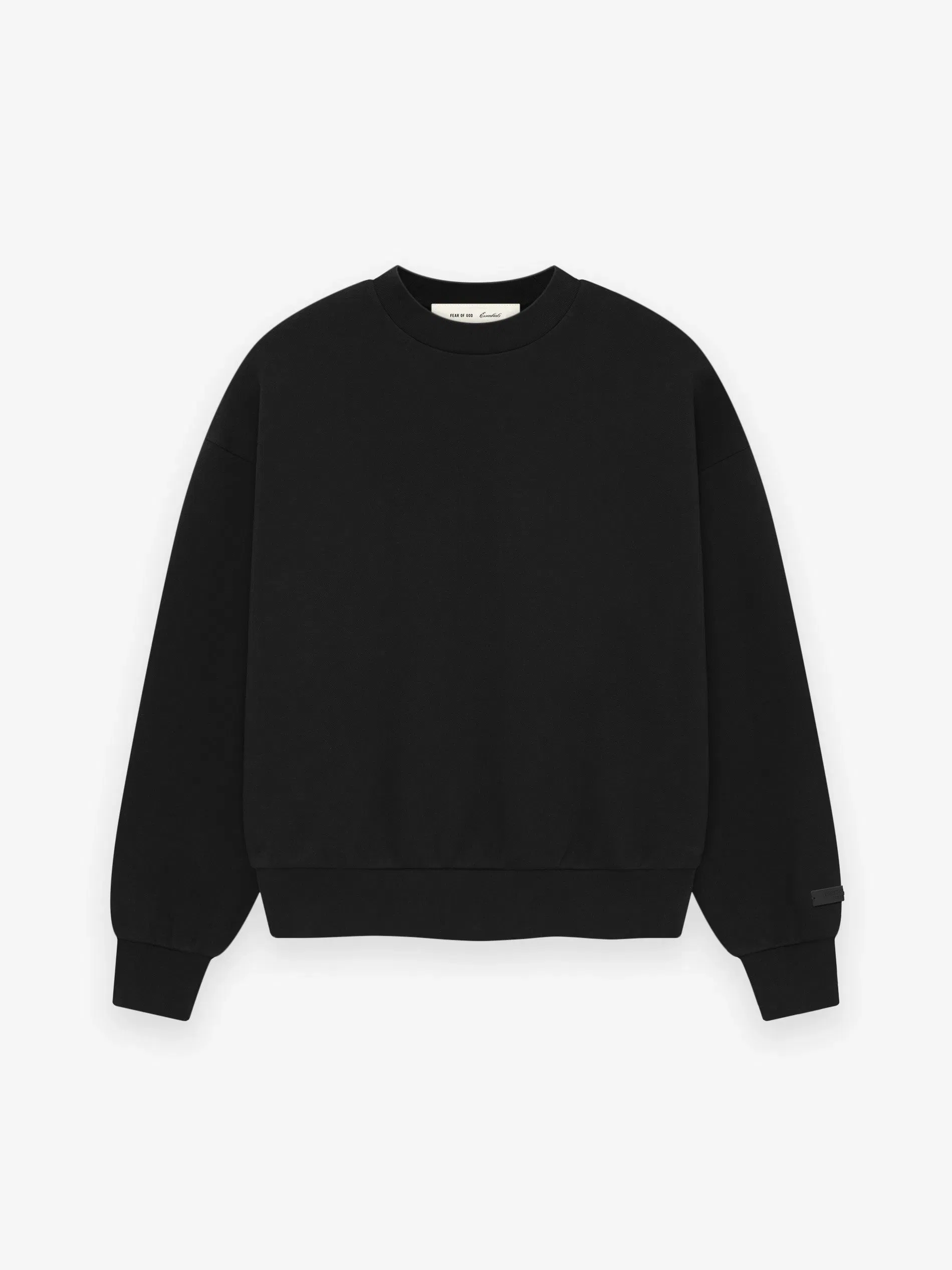 Essentials Essentials Ss26 Classic Crewneck Sweatshirt Vintage Black