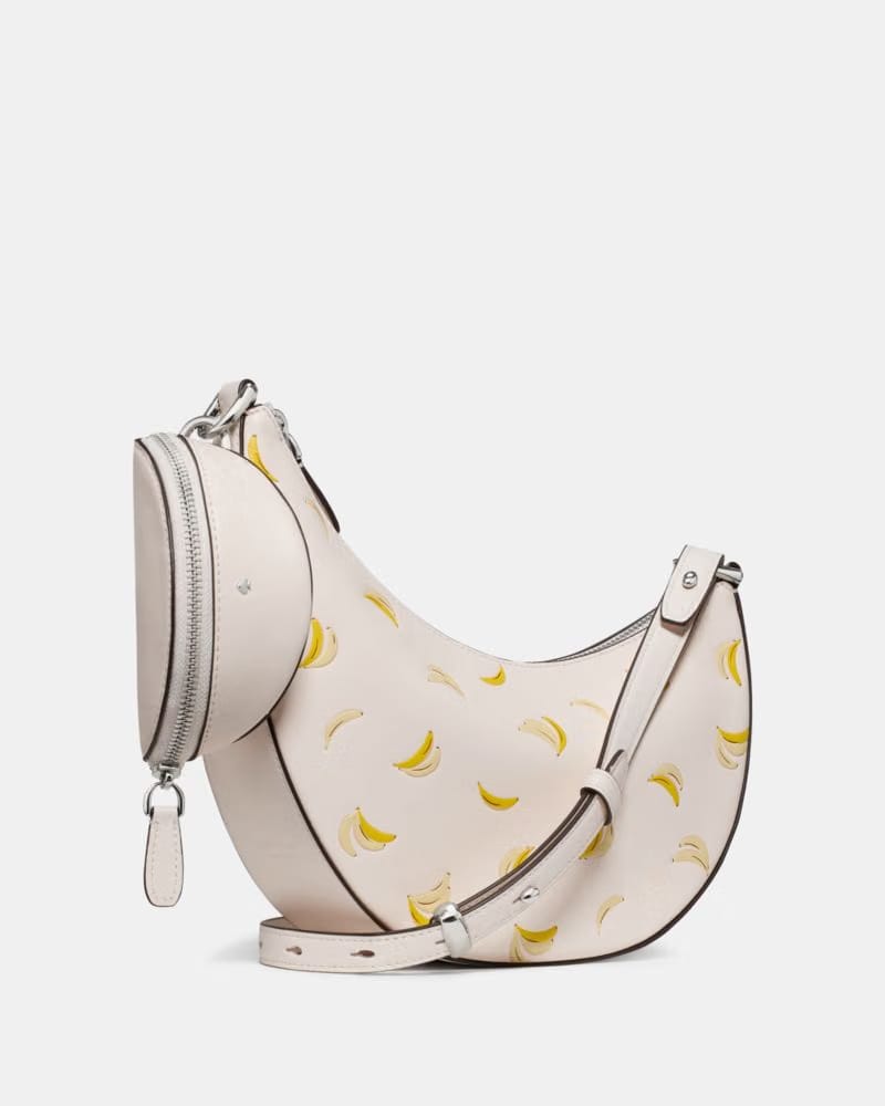 KateSpade Duo Banana Crossbody Bag Cream Multi