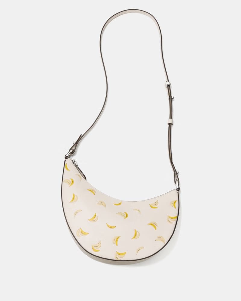 KateSpade Duo Banana Crossbody Bag Cream Multi