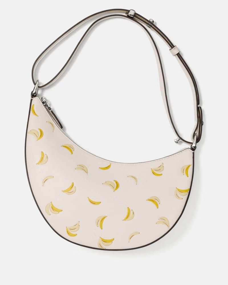 KateSpade Duo Banana Crossbody Bag Cream Multi