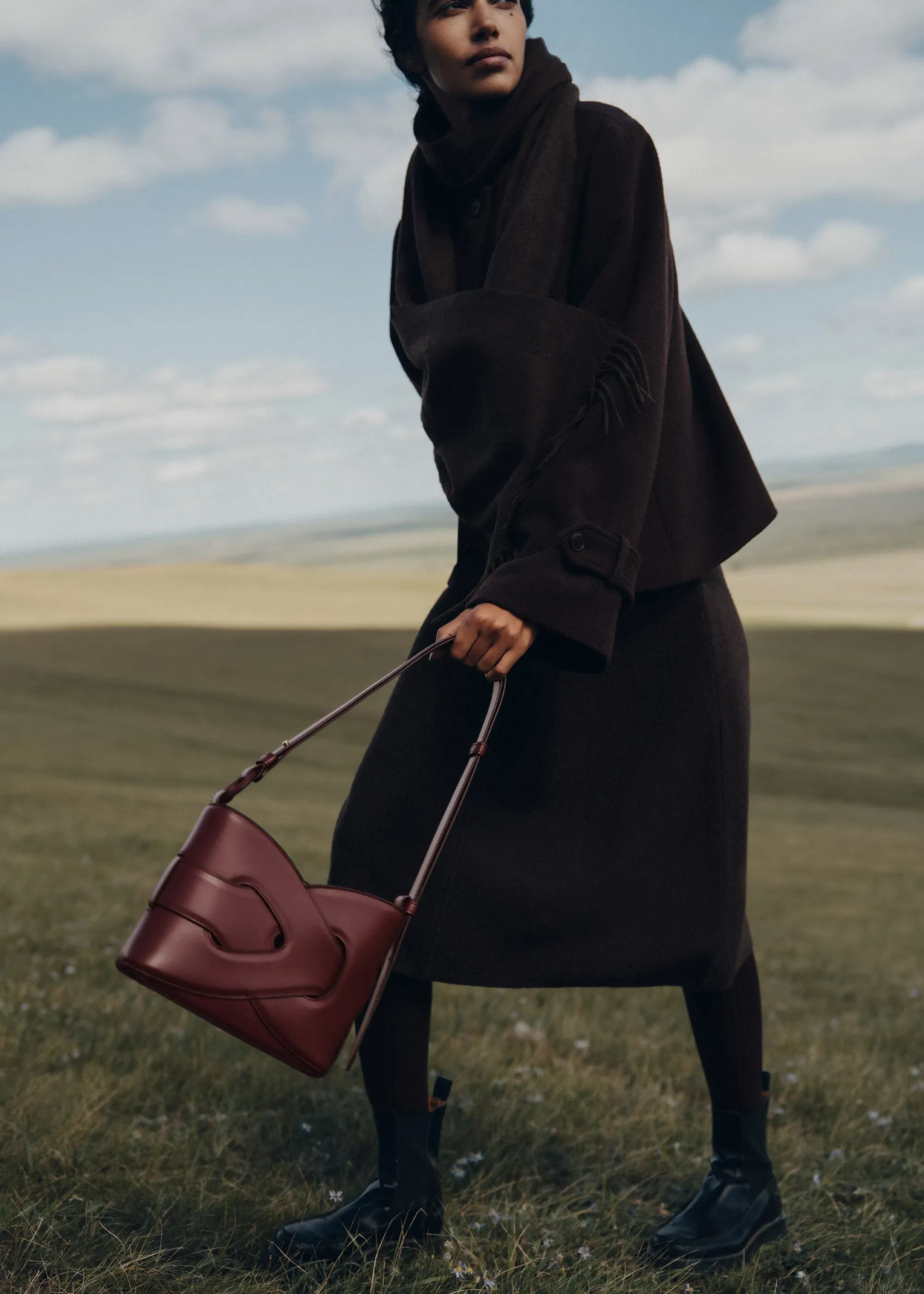 Polene Nodde Smooth Black Cherry