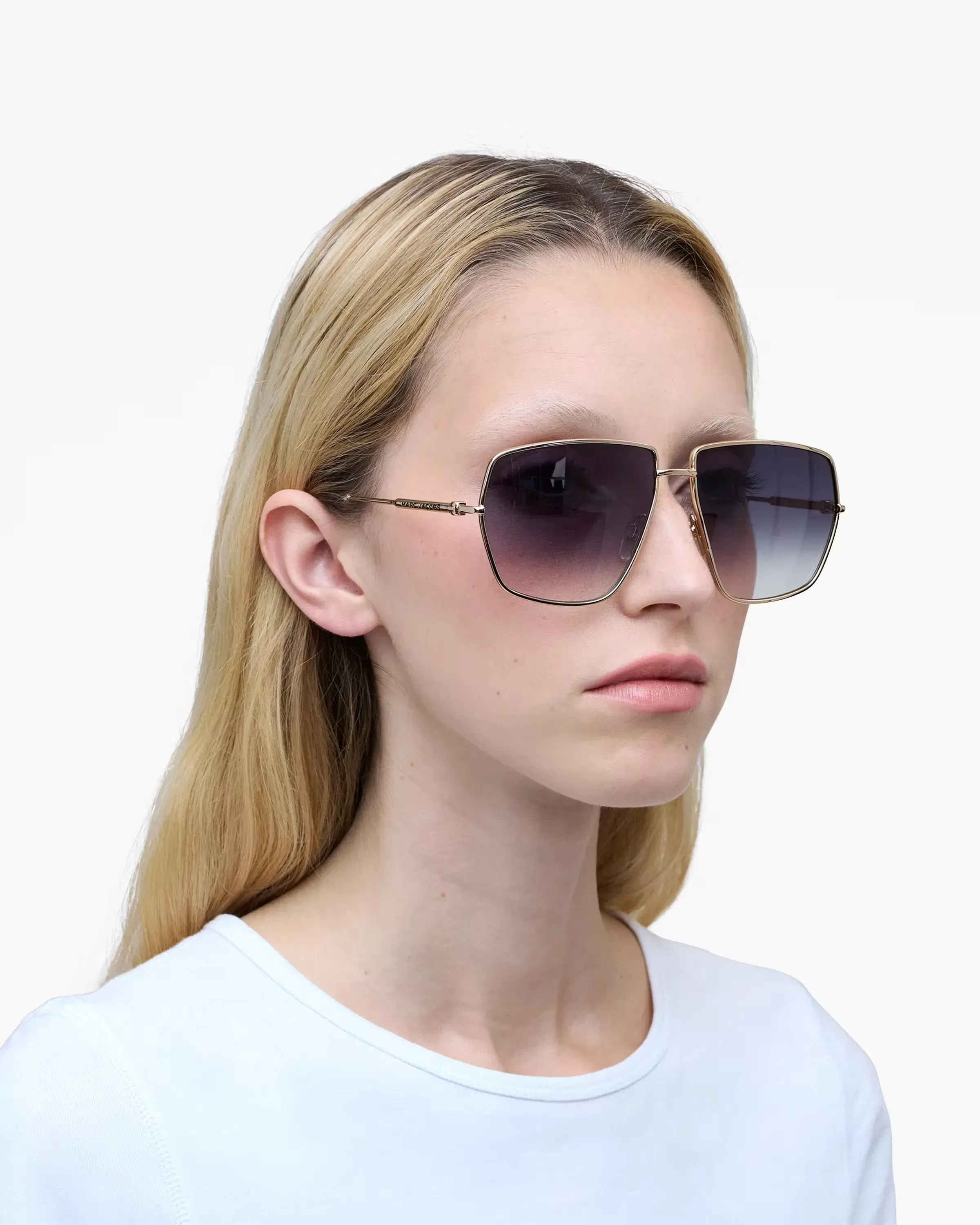 Marc Jacobs The Pilot Sunglasses Gold