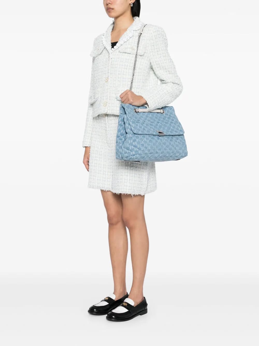 Large Kkuilt shoulder bag
