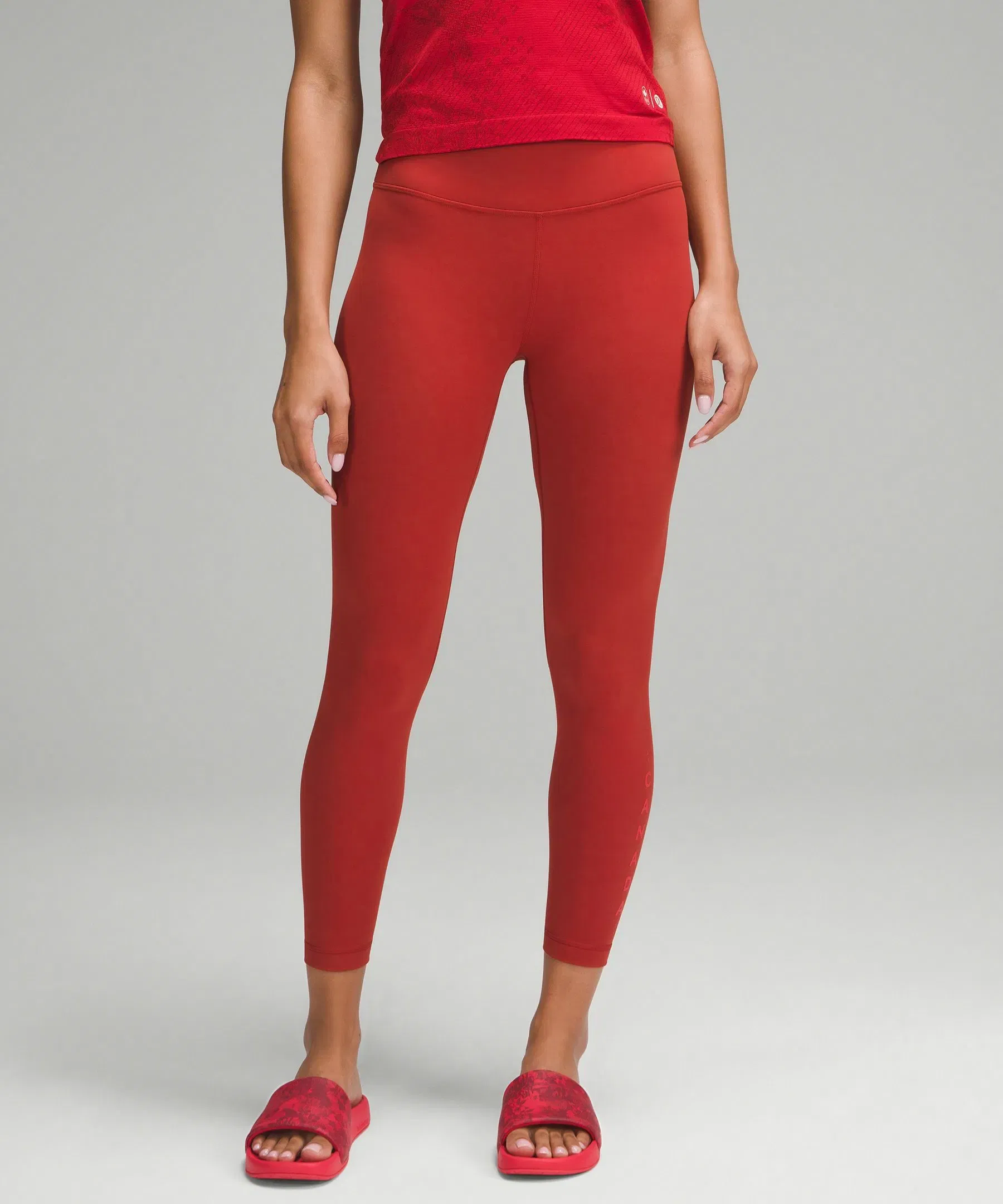 Lululemon Women's Team Canada lululemon Align™ High-Rise Pant 25" *COC Logo