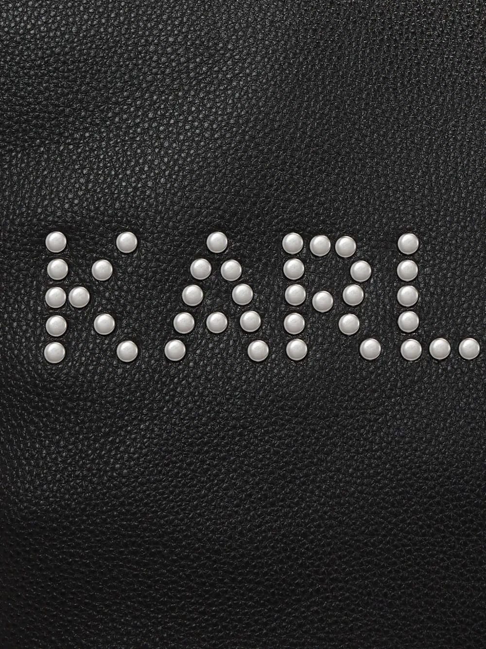 K/Marché leather tote bag
