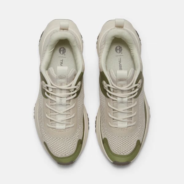 Timberland Motion Access Sneaker Natural Knit/Light Green Women'S