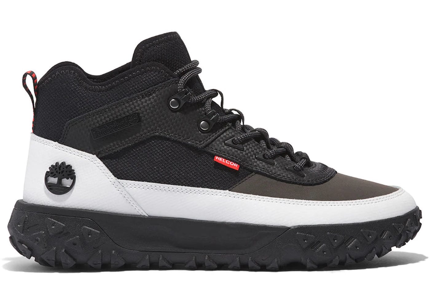 Timberland Motion 6 Waterproof Mid Boot Black White