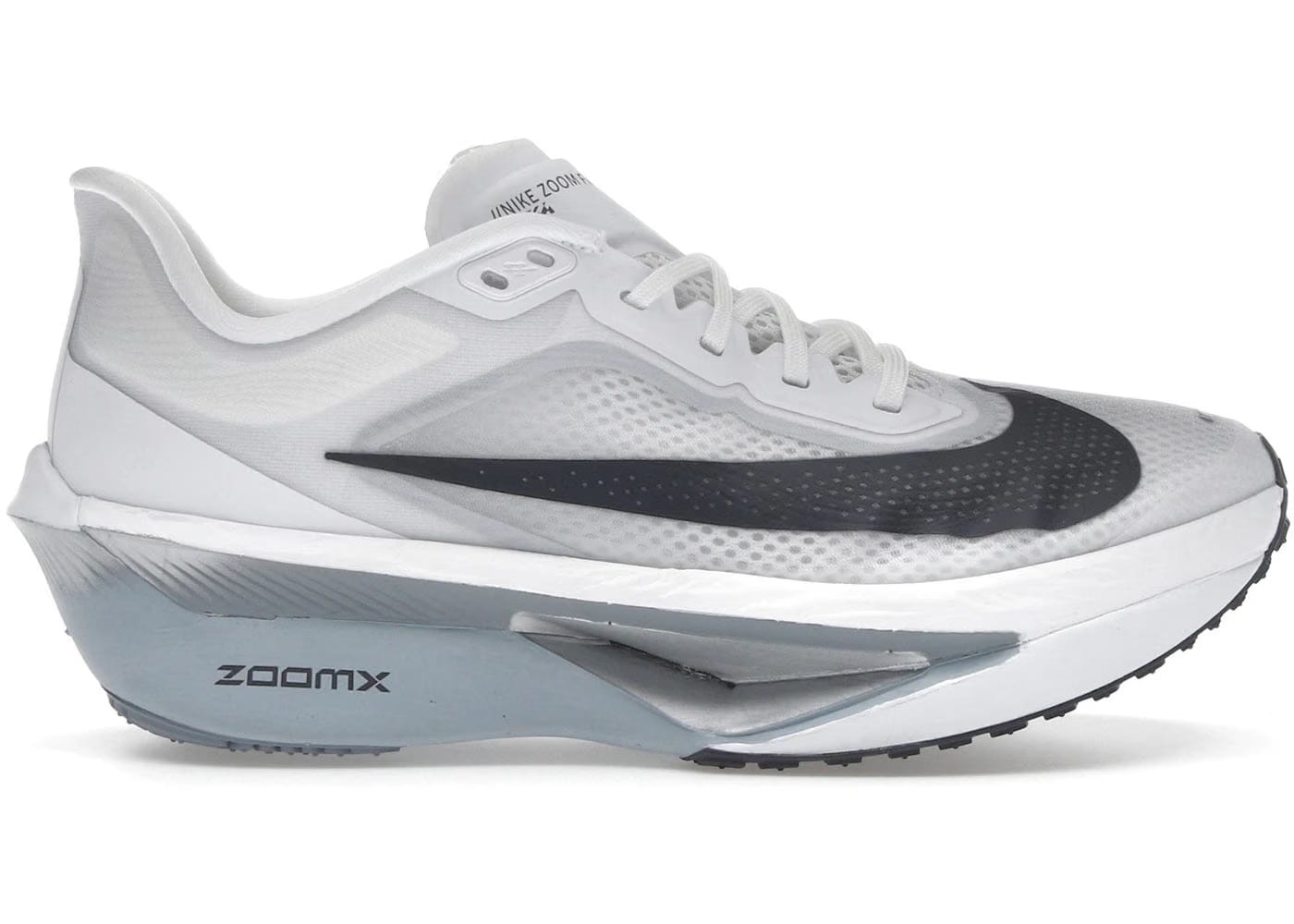 Nike Zoom Fly 6 White Pure Platinum Obsidian Mist Gridiron Womens