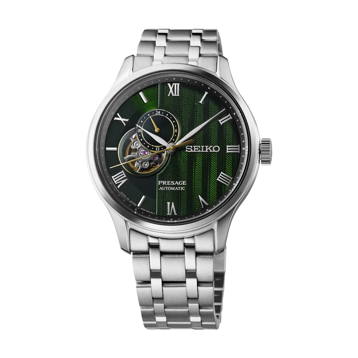 Seiko Presage Japanese Zen Gardens In Fern Green - Green - SSA463J1