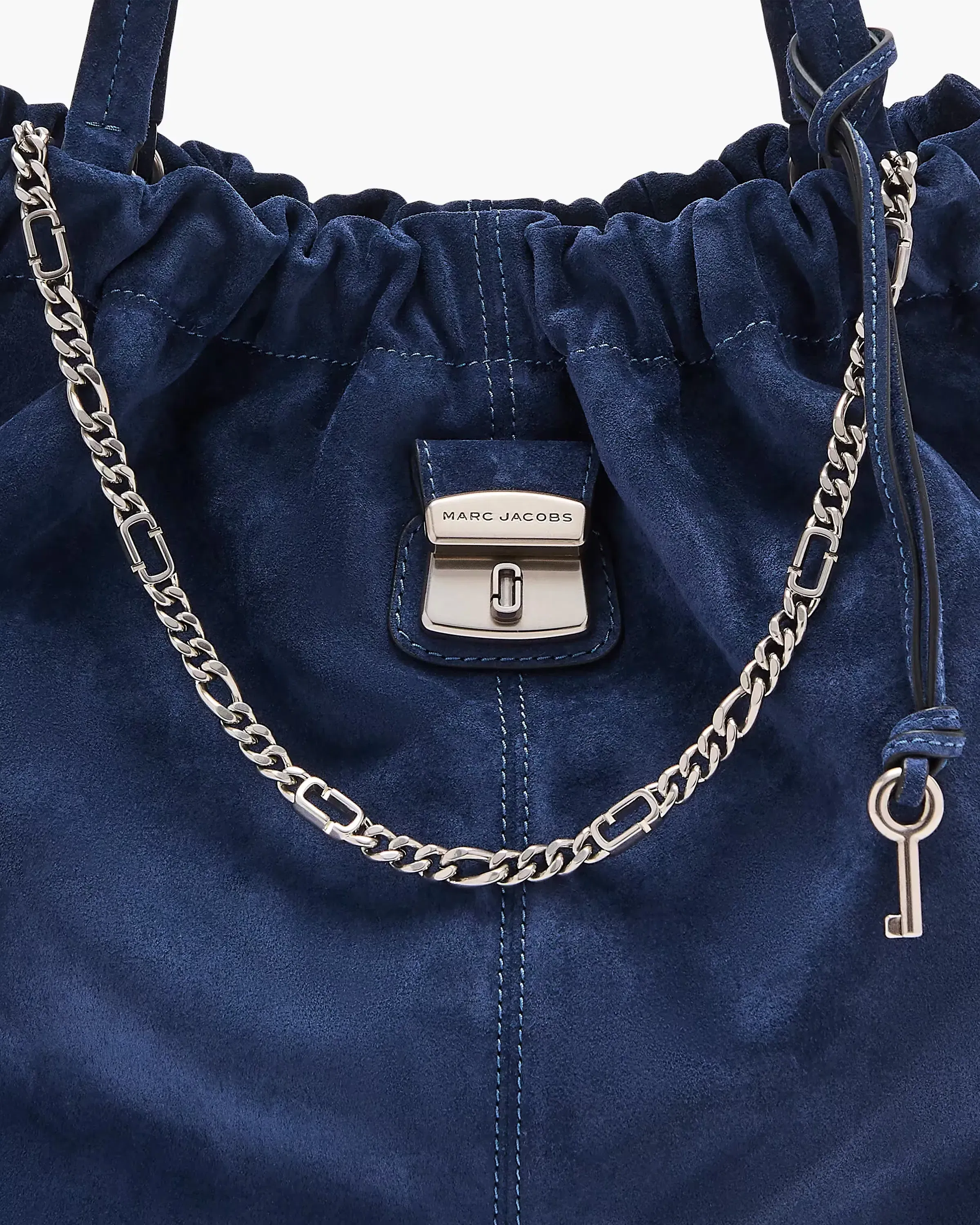 Marc Jacobs The Suede Cristina Tote Navy