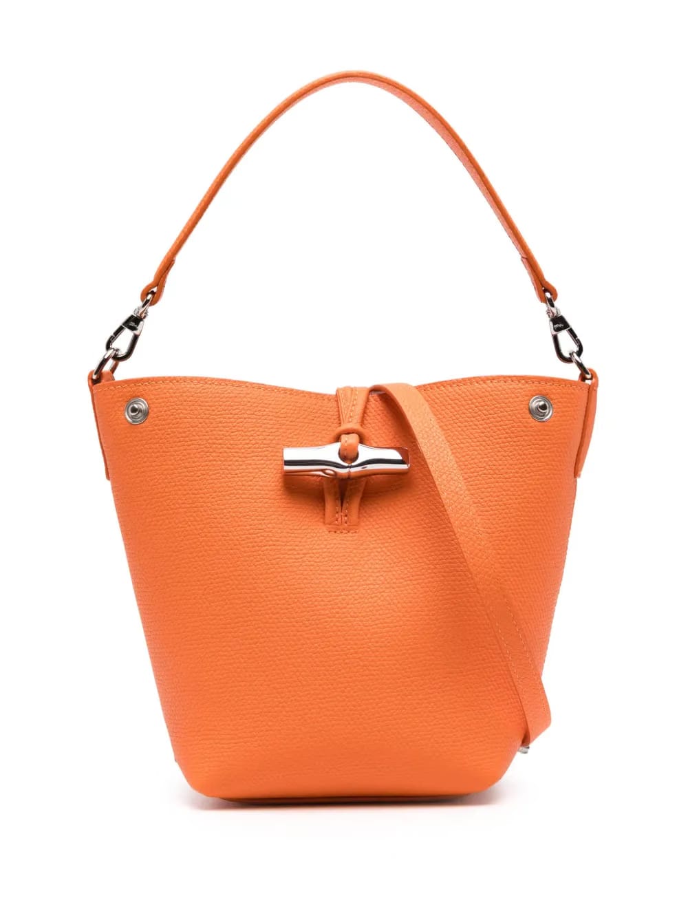 XS Le Roseau Essential leather bucket bag