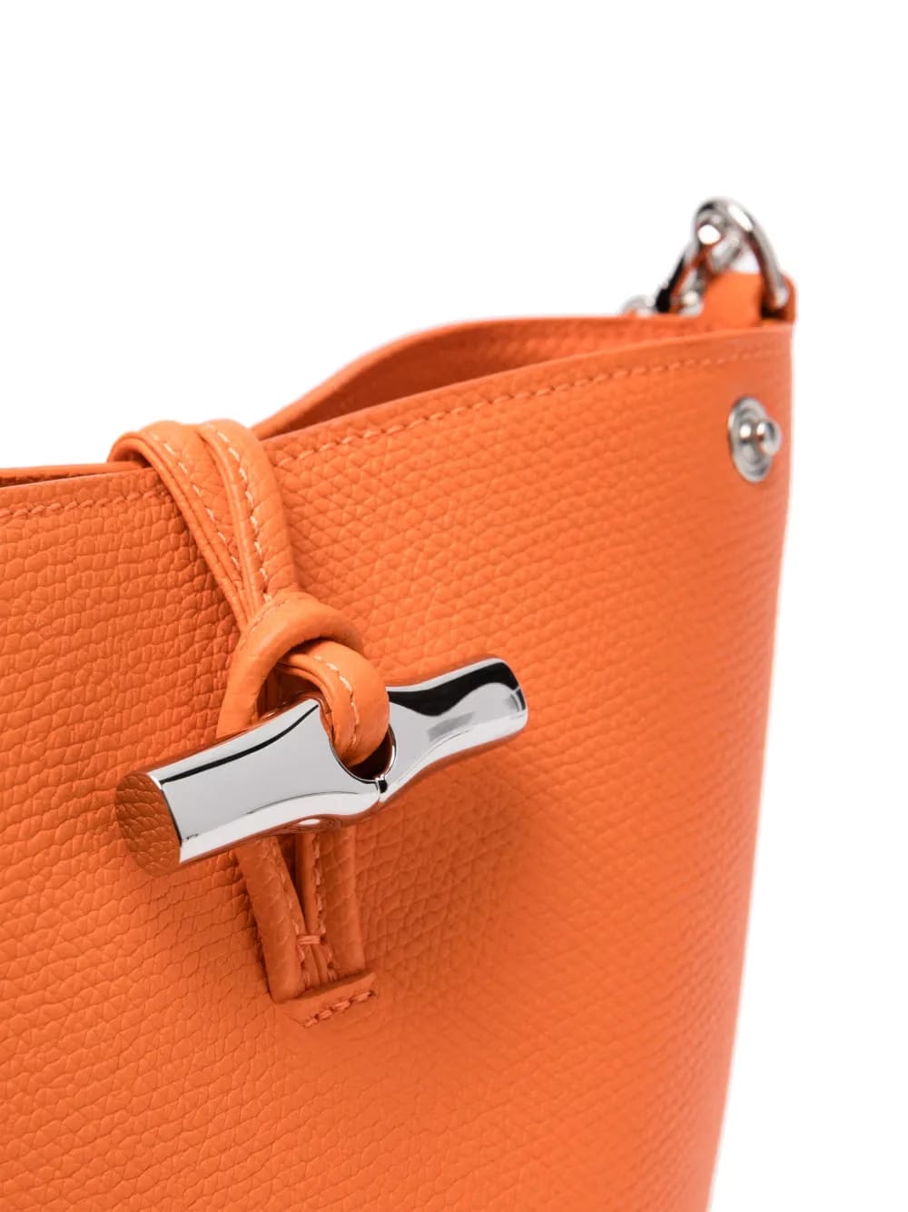 XS Le Roseau Essential leather bucket bag
