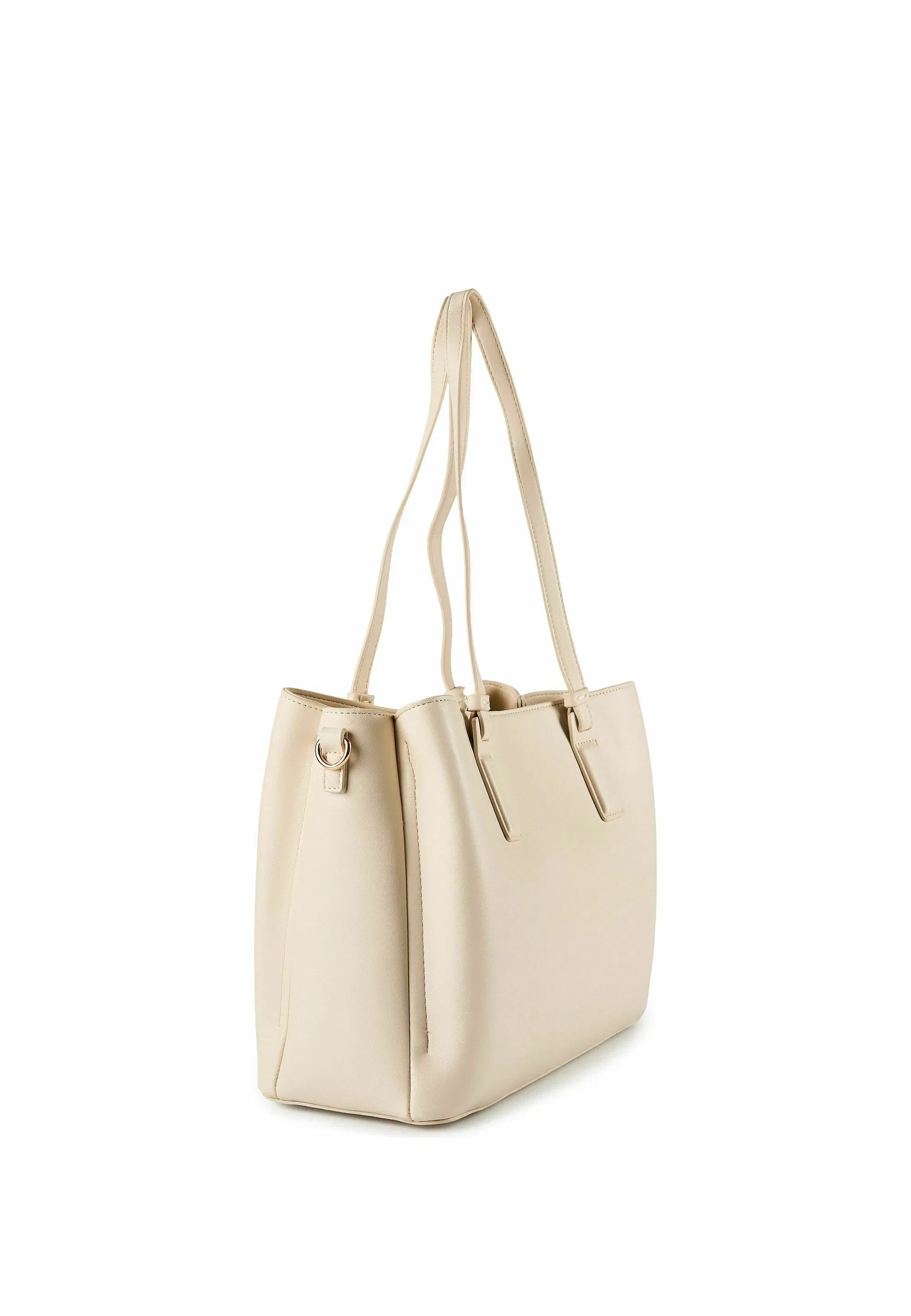 Valentino Clio Re Shopper - Handbag - Ecru