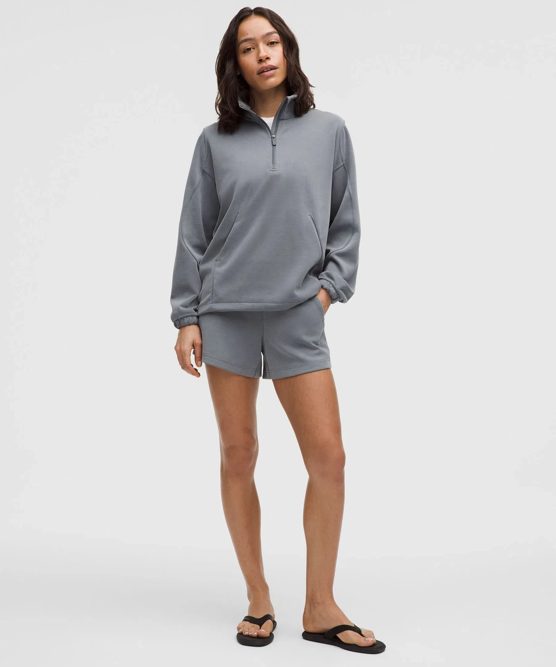 Lululemon Women's Softstreme Kick-Flare Mid-Rise Short 4"