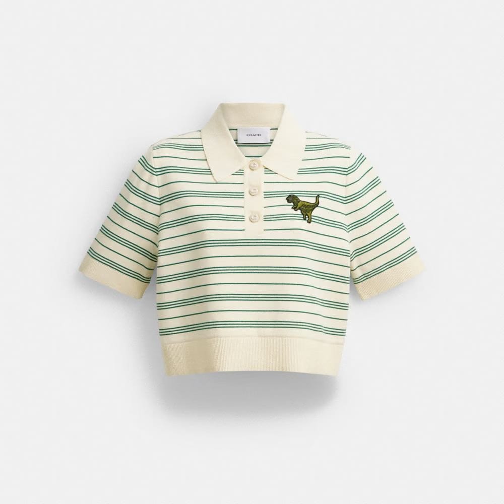 Coach Rexy 10th Birthday Polo White