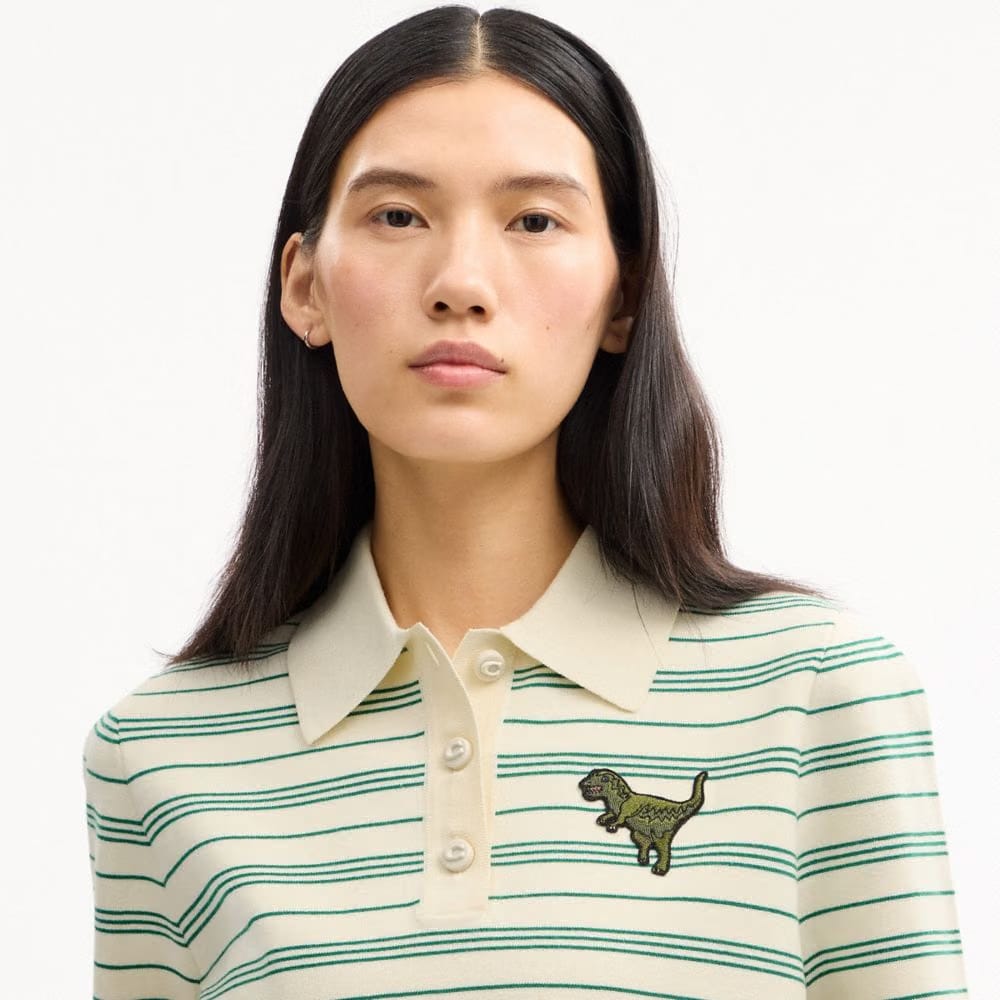 Coach Rexy 10th Birthday Polo White