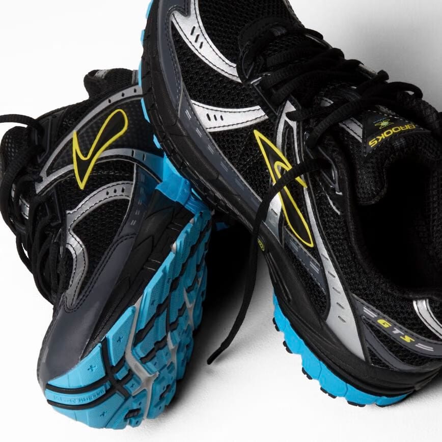 Brooks Adrenaline GTS 10 Black/Ebony/Aquarius