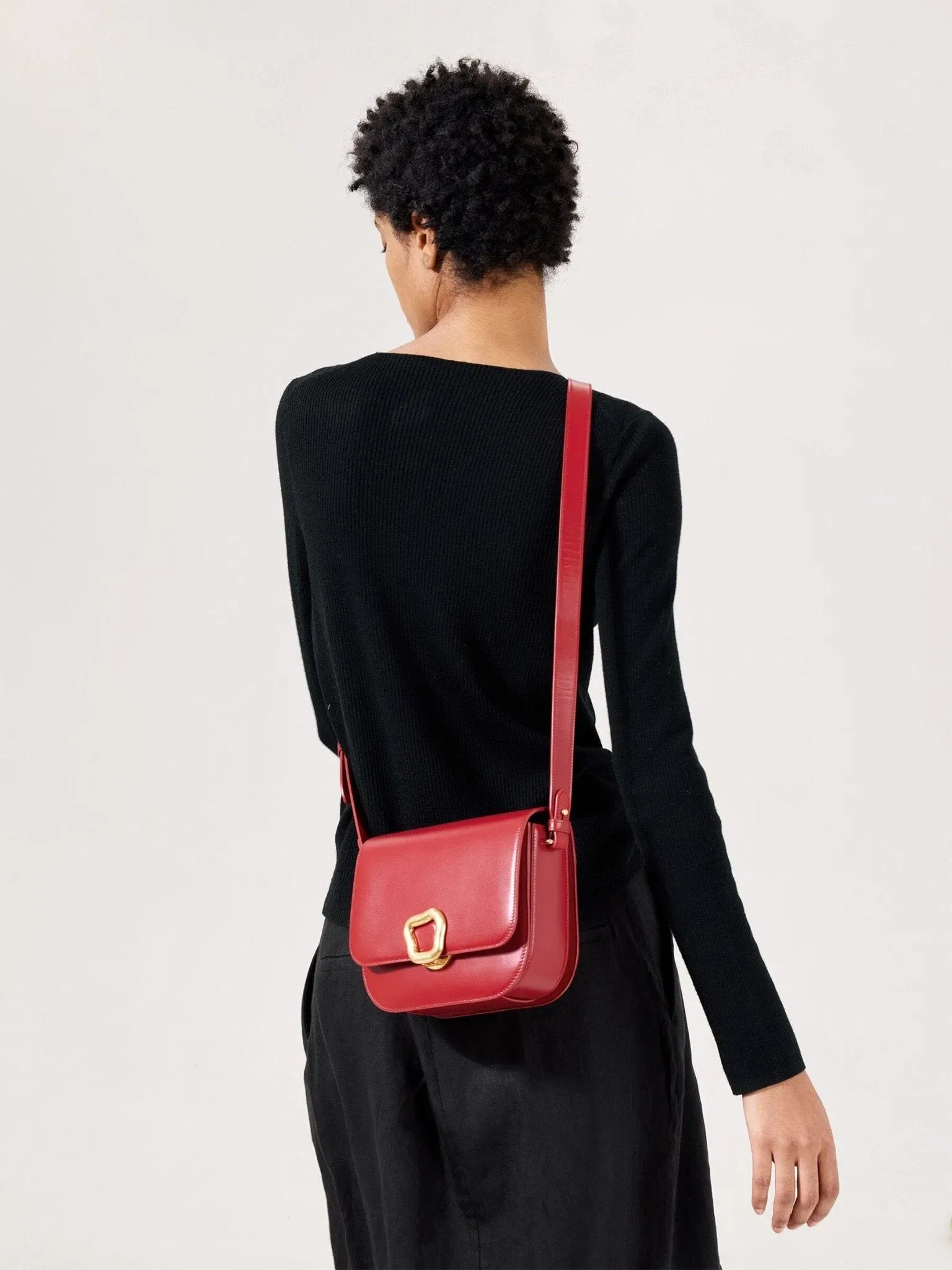Songmont Medium Reset Tofu Bag Lucky Red