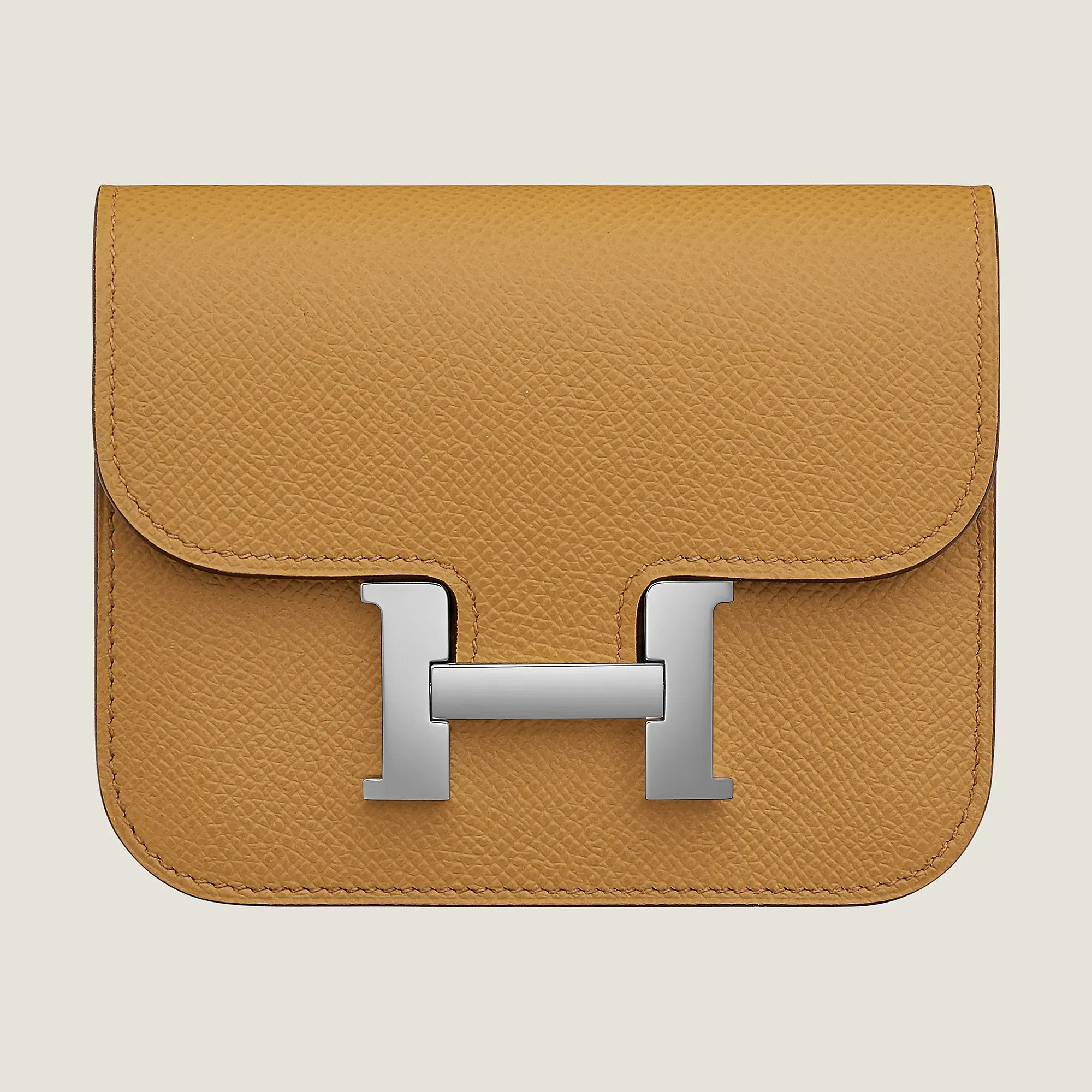 Hermes Constance Slim Wallet Alezan