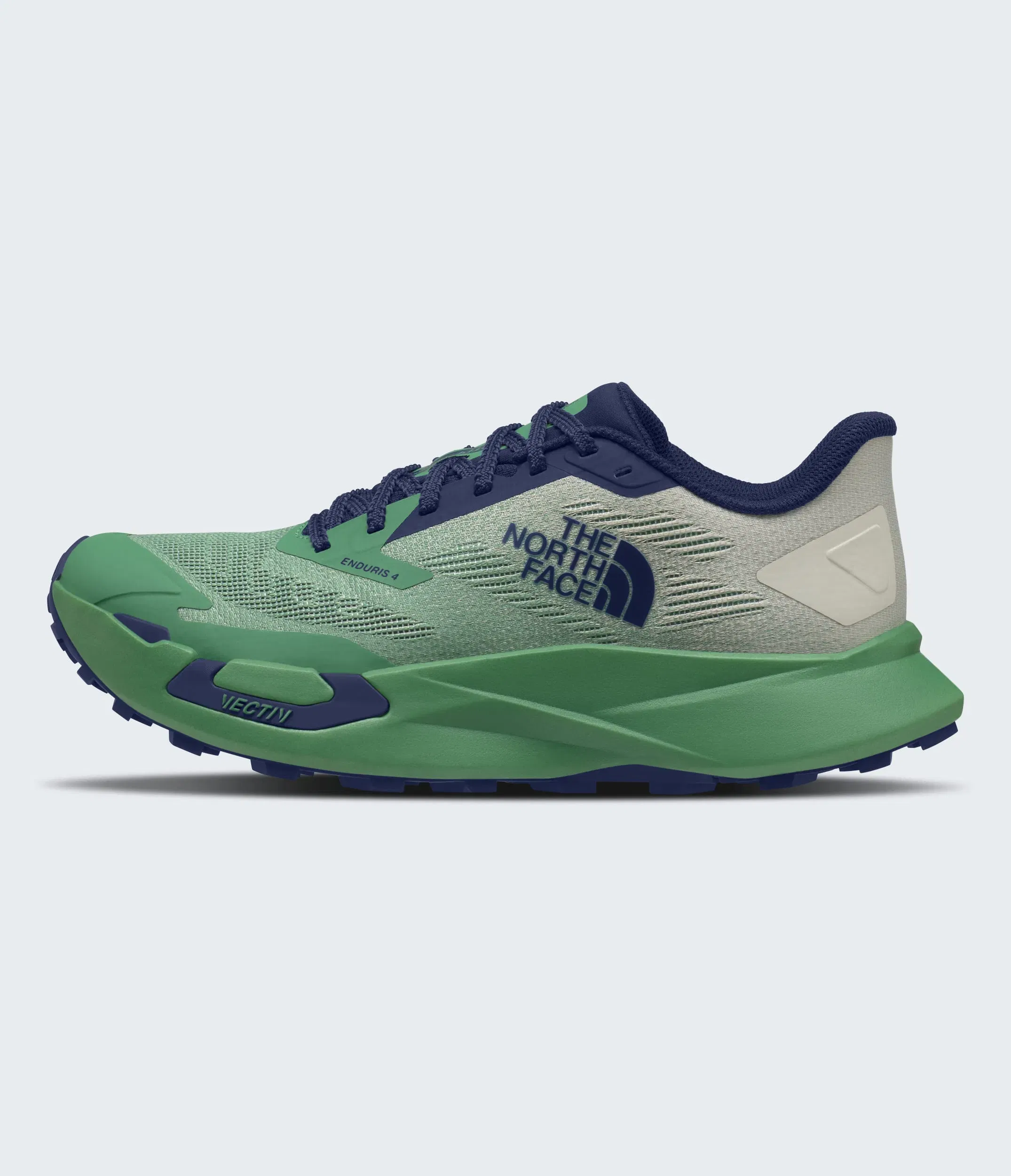 The North Face Mens Vectiv Enduris 4 Shoes Dimmed Algae Dimmed Algae