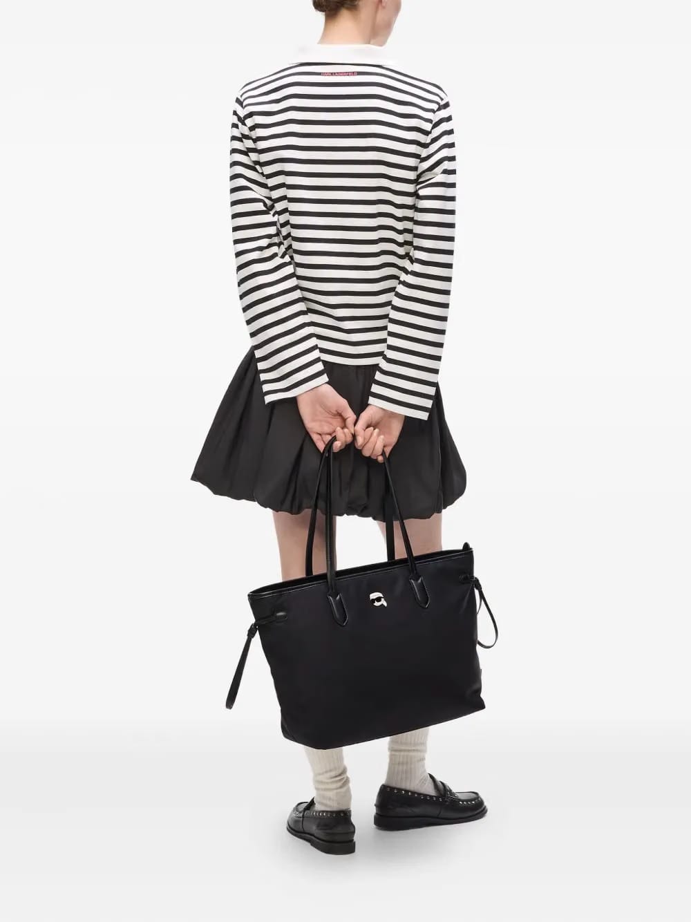 Ikon drawstring tote bag