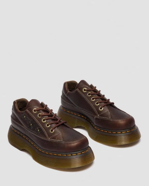 Dr Martens Buzz 5-Eye Flower - Dark Brown