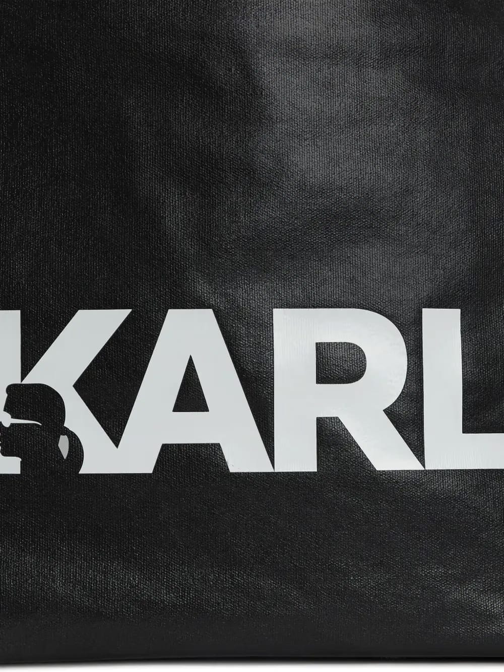 K/Essential logo-printed tote bag