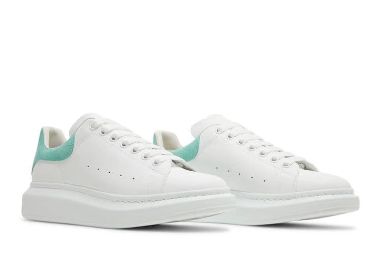 Alexander McQueen Oversized Sneaker White Teal